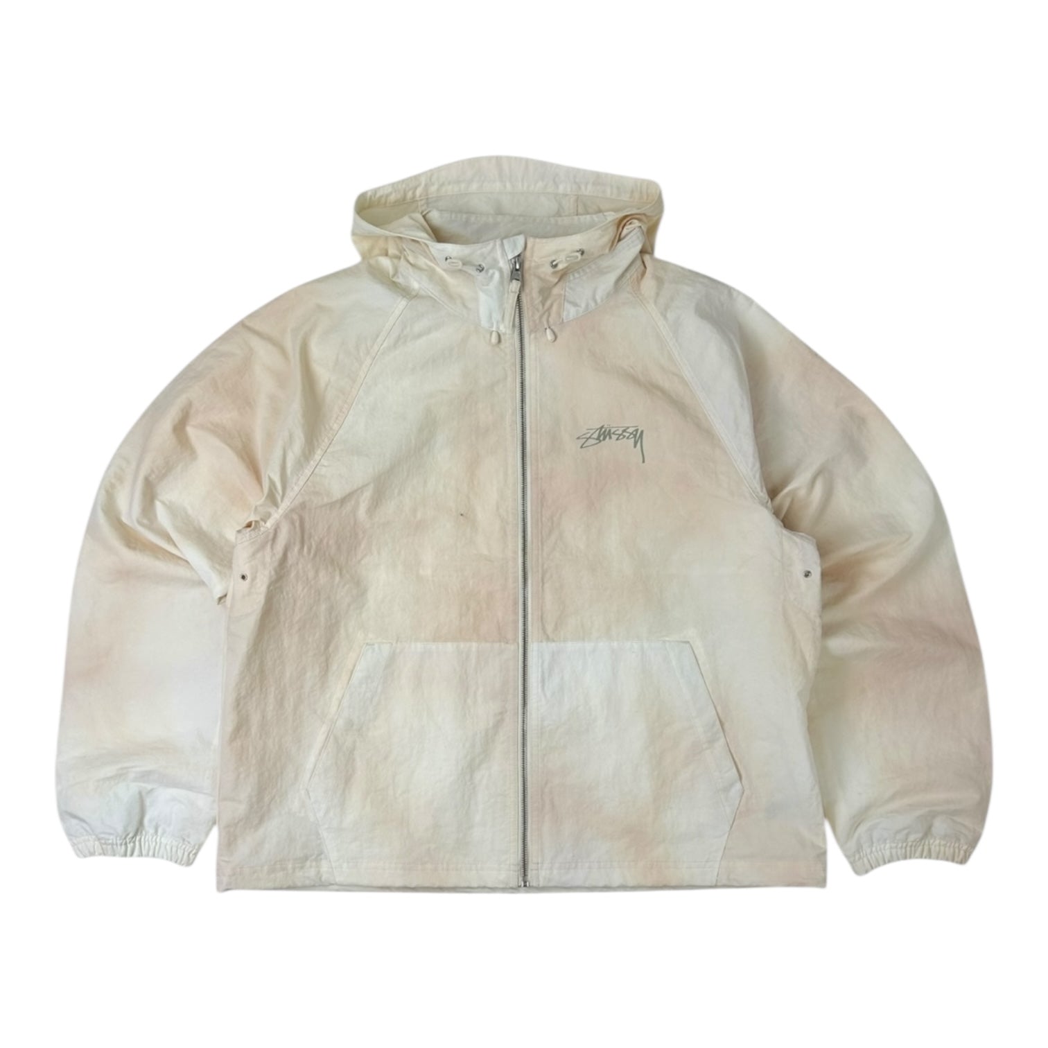 Stussy Beach Shell Wave Dye Jacket Bone