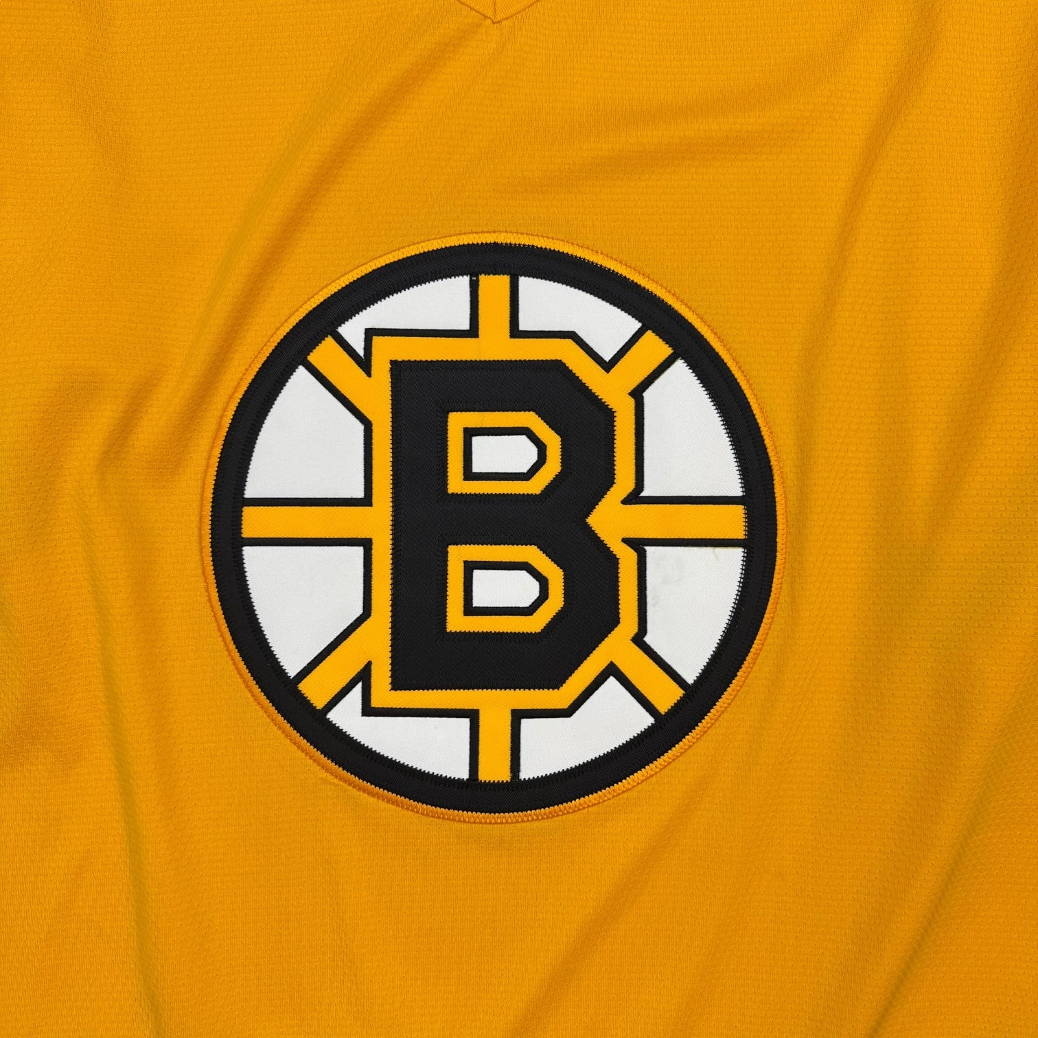 Vintage CCM Boston Bruins Jersey Yellow/Black