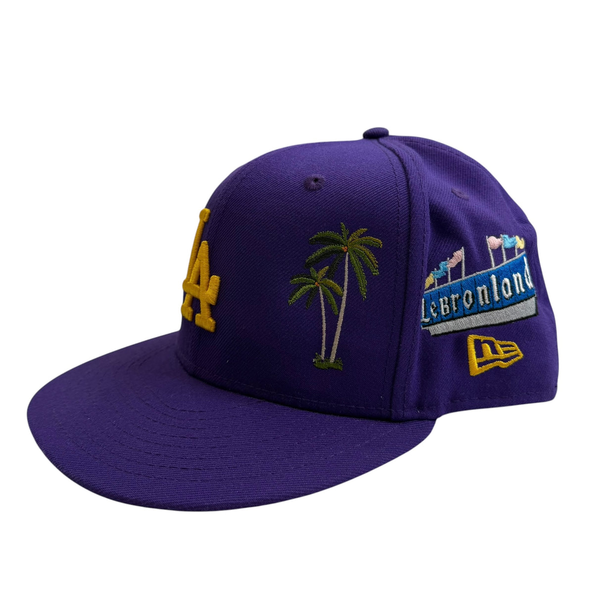 Just Don x Better Gift MLB LA Dodgers Purple Fitted Hat Purple