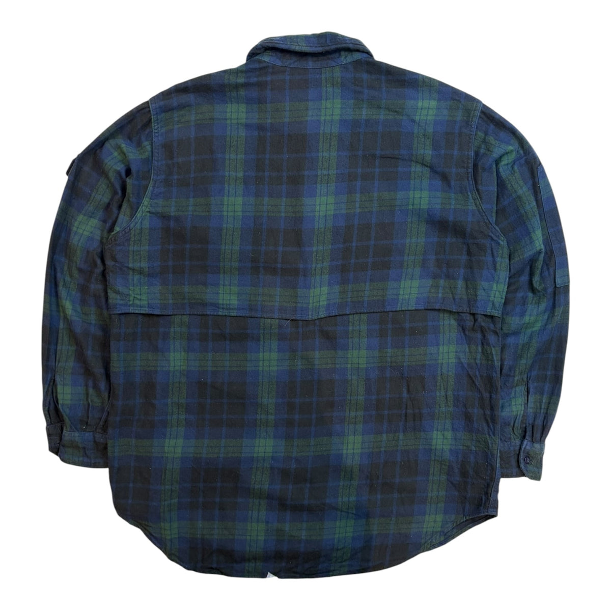Engineered Garments Trail Button-Up Blackwatch Cotton Flannel