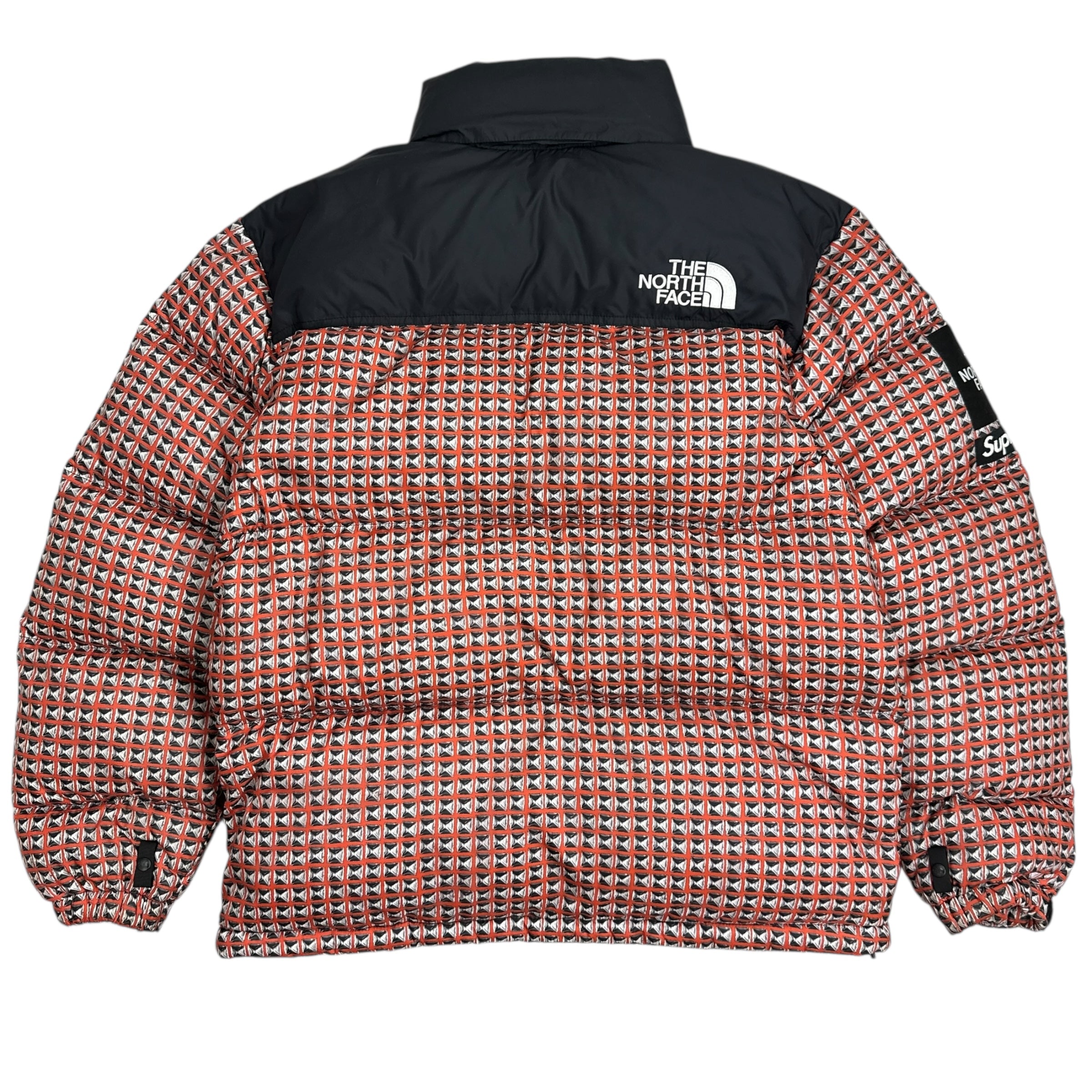 Supreme x The North Face Studded 700 Fill Nuptse Red