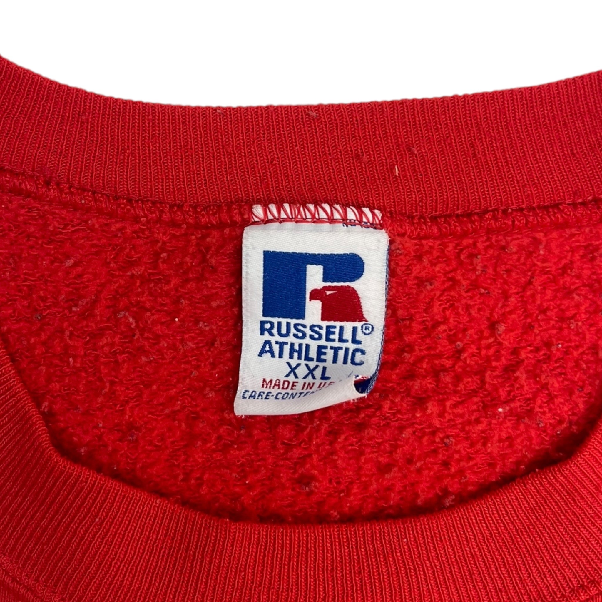 Vintage Russel Athletic Crewneck Faded Red