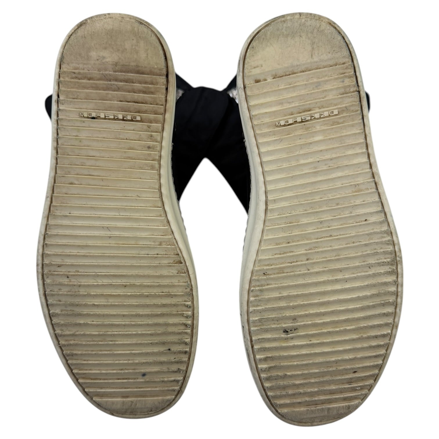(W) Rick Owens DRKSHDW Laceless Oversized Tongue Ramone Black (Used)