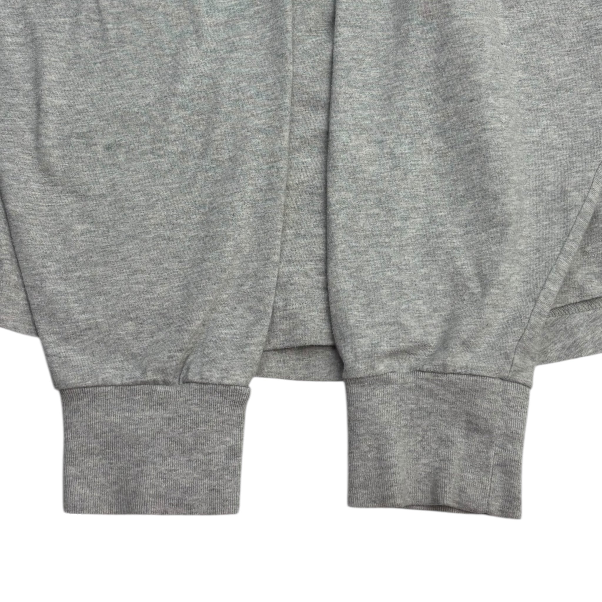 Palm Angels Classic Logo Long Sleeve Shirt Grey