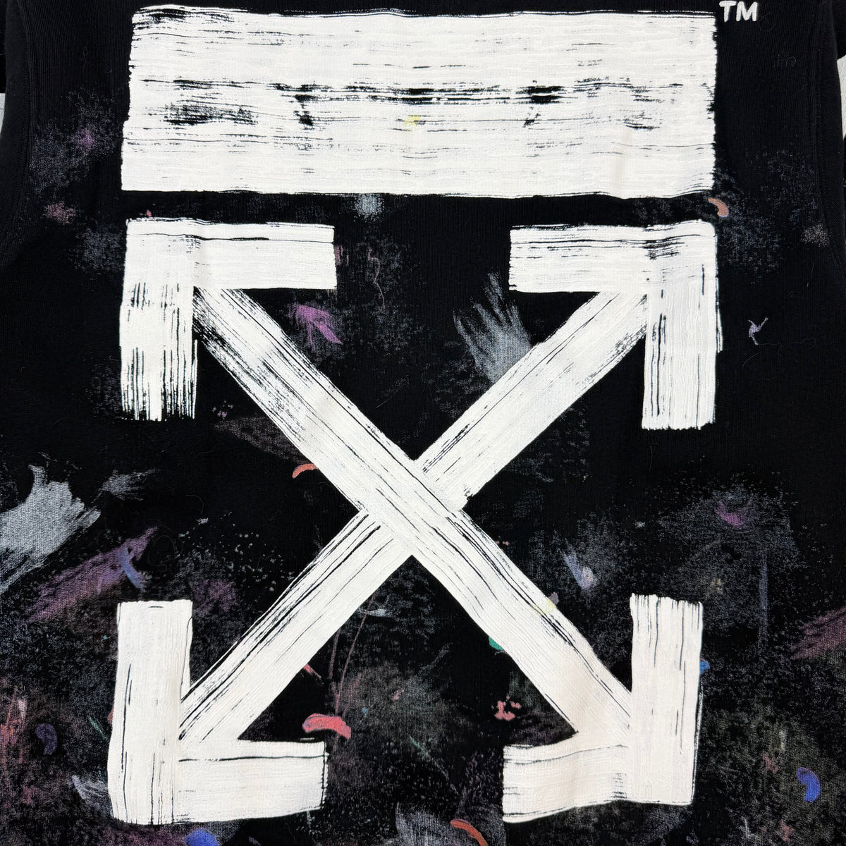 Off-White Galaxy Brushed Crewneck Black
