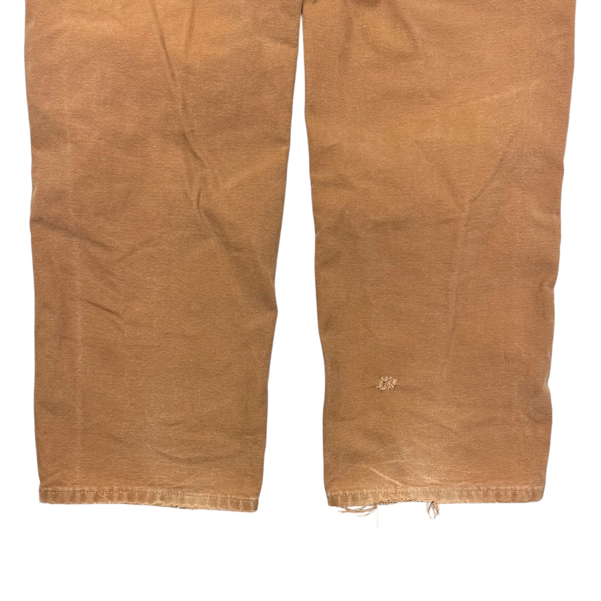Vintage Carhartt Double Knee Bottoms Faded Tan