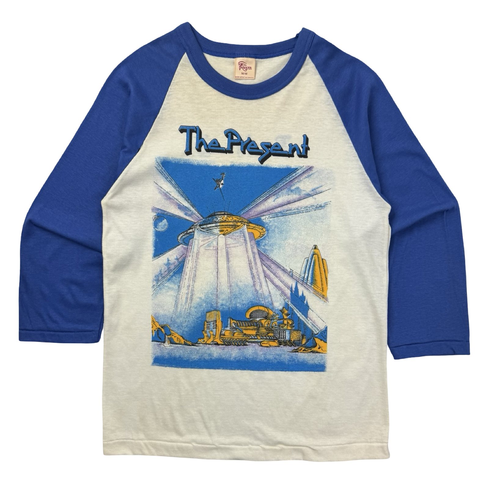 Vintage The Moody Blues ‘The Present’ S/S Raglan Band T-Shirt
