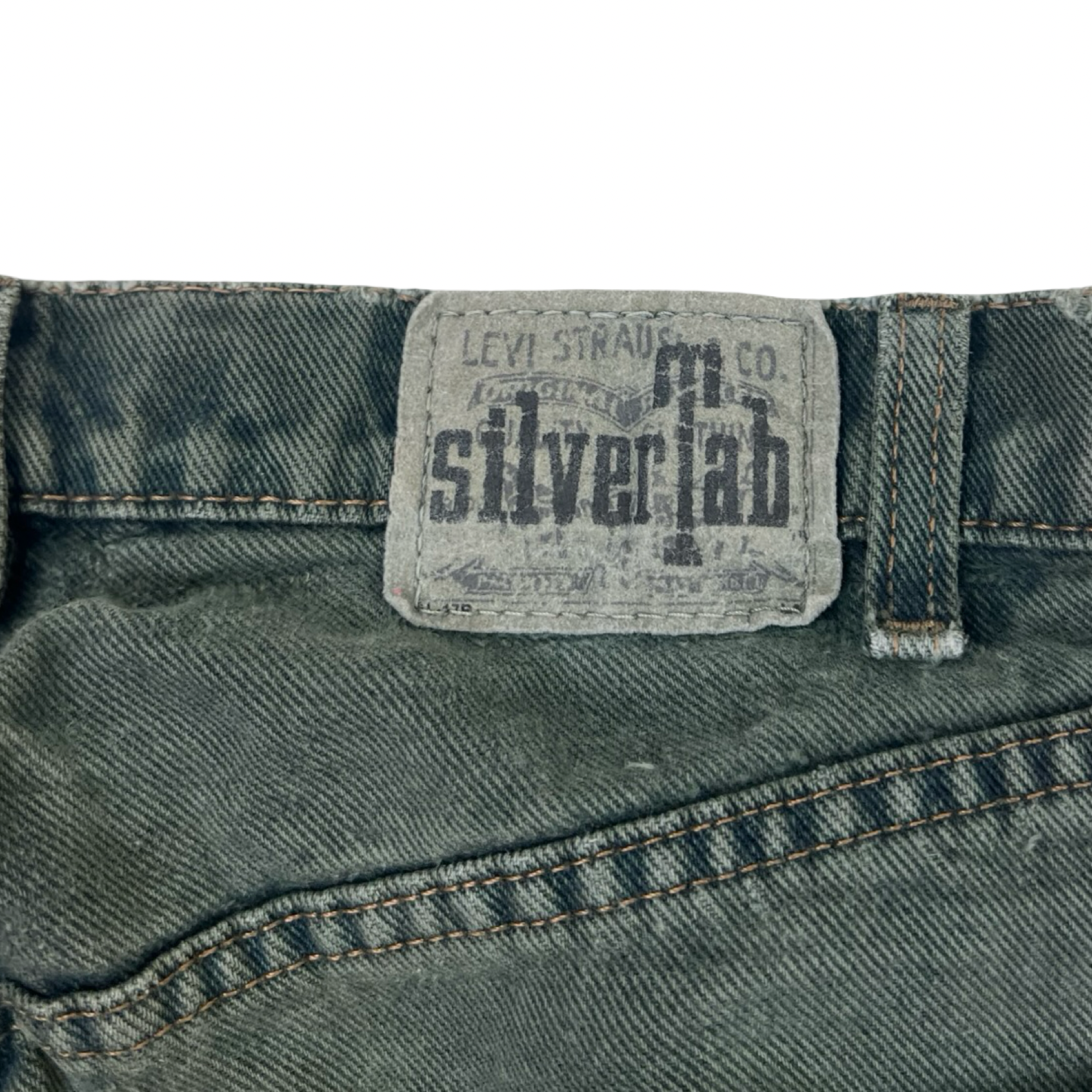 Levi's SilverTab Baggy Jeans Faded Olive Green
