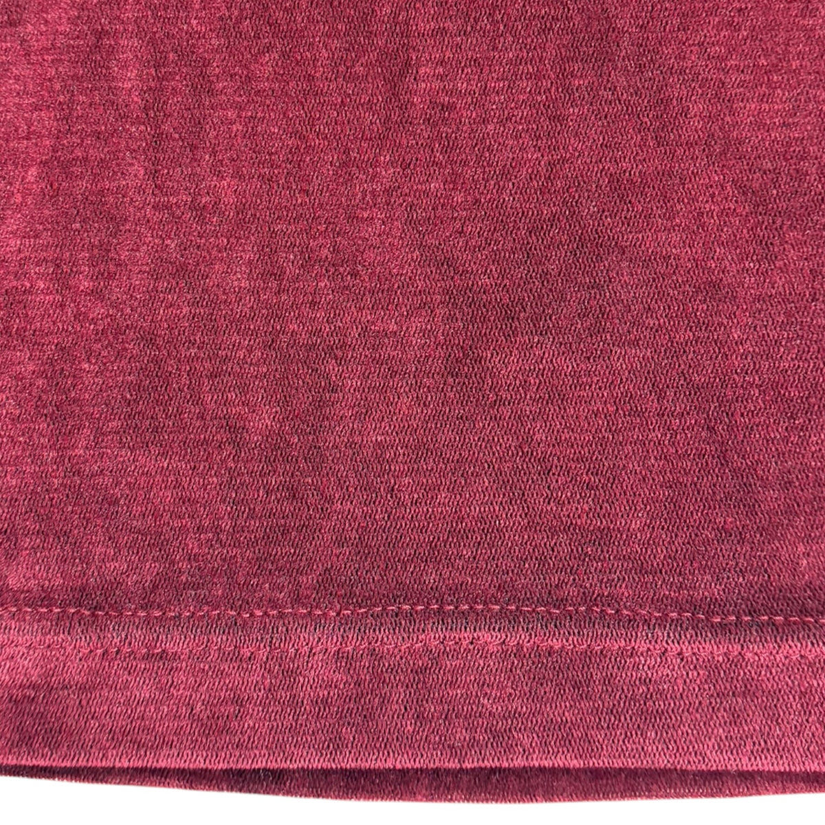 (W) Junya Watanabe Velvet Long-Sleeve Burgundy