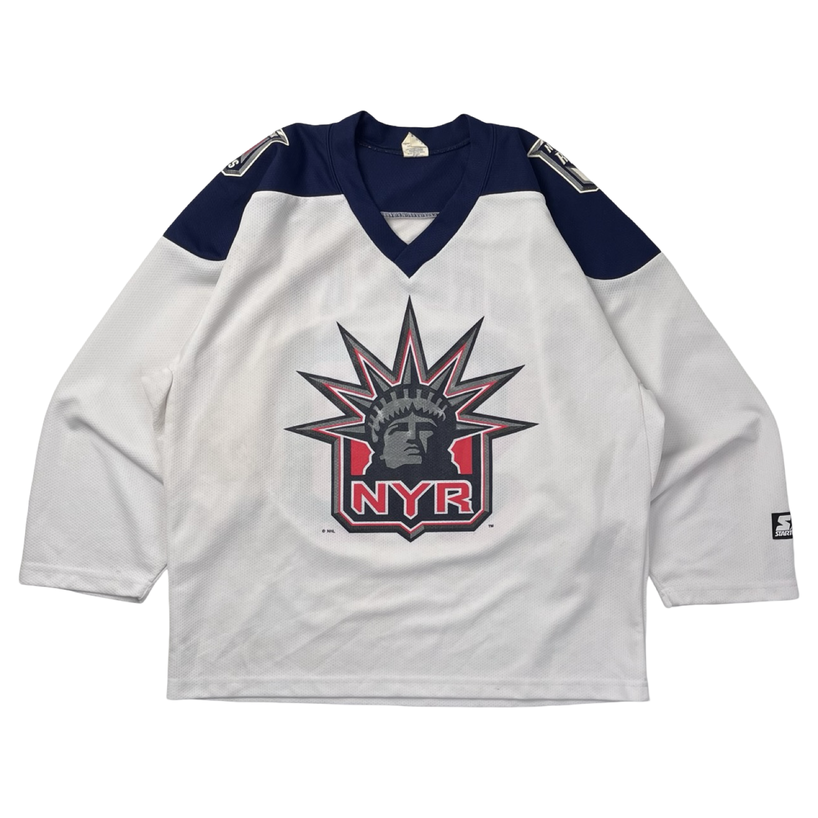 Vintage Starter New York Rangers Liberty Head Wayne Gretzky Jersey