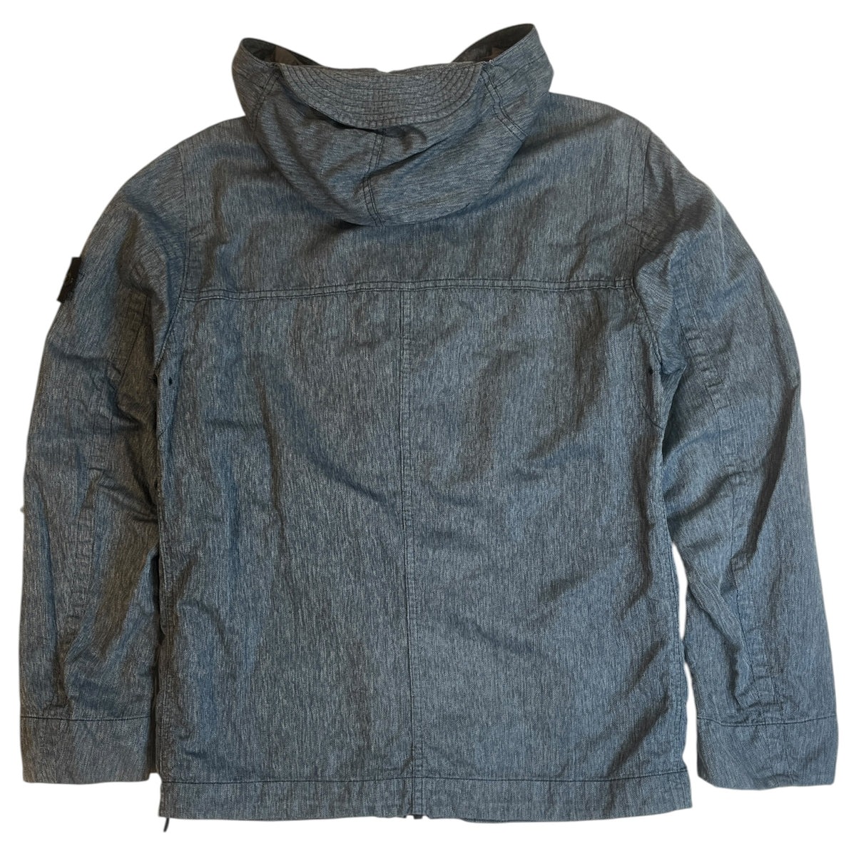 Stone Island Grey Lino Flax Blend Jacket
