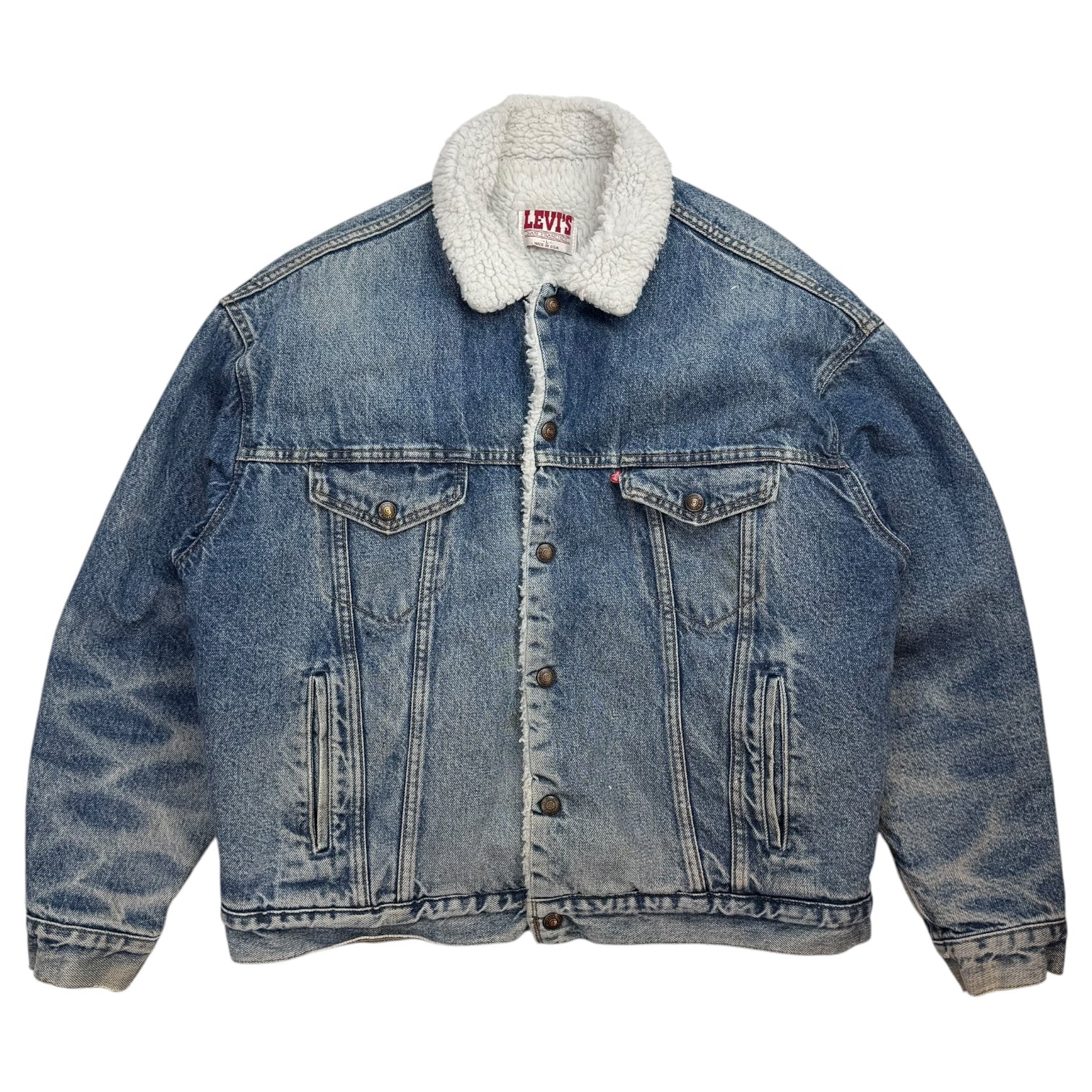 Vintage Levi’s Denim Sherpa Lined Jacket