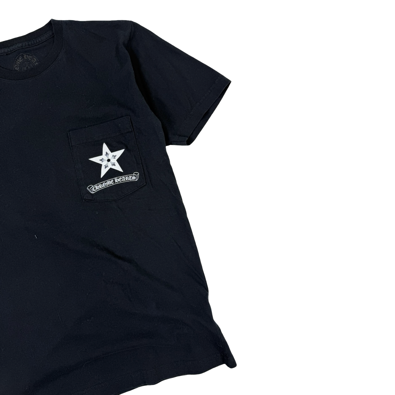 Chrome Hearts Shuriken Ninja Star Pocket Logo T-Shirt Black