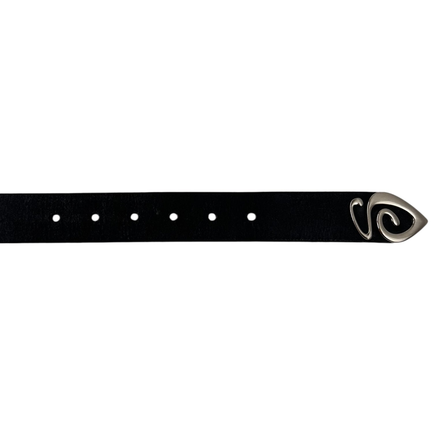 Stussy Metal S Belt Black
