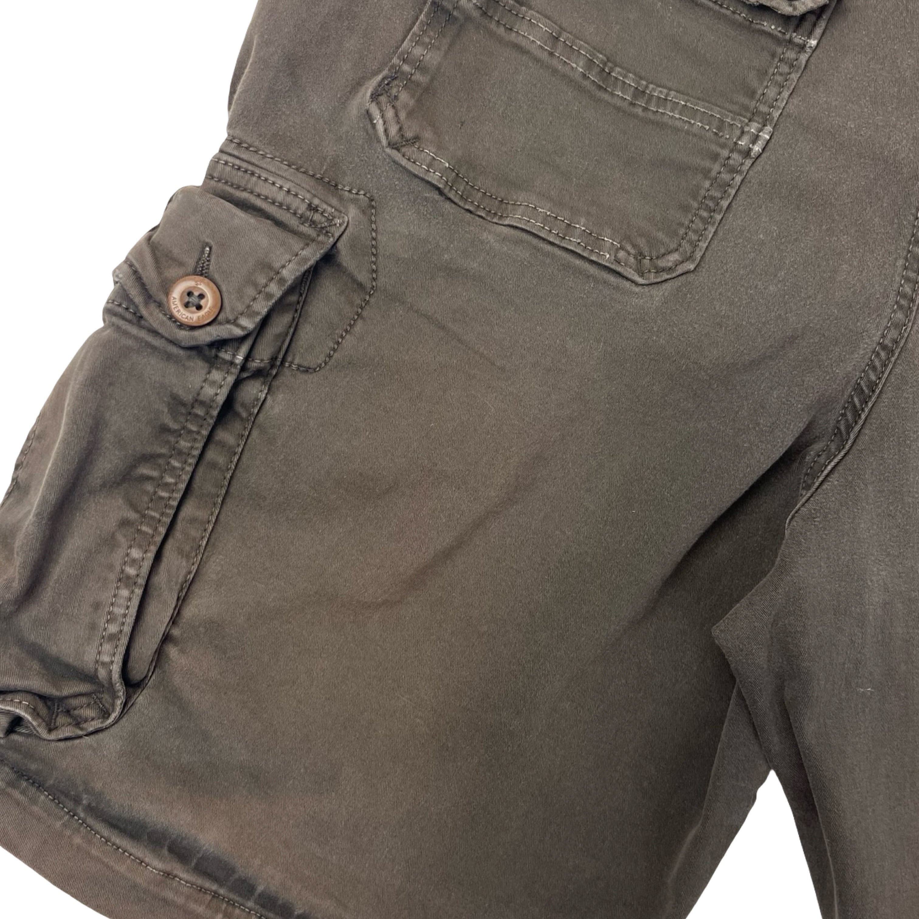 Vintage Y2K American Eagle Heavyweight Cargo Shorts