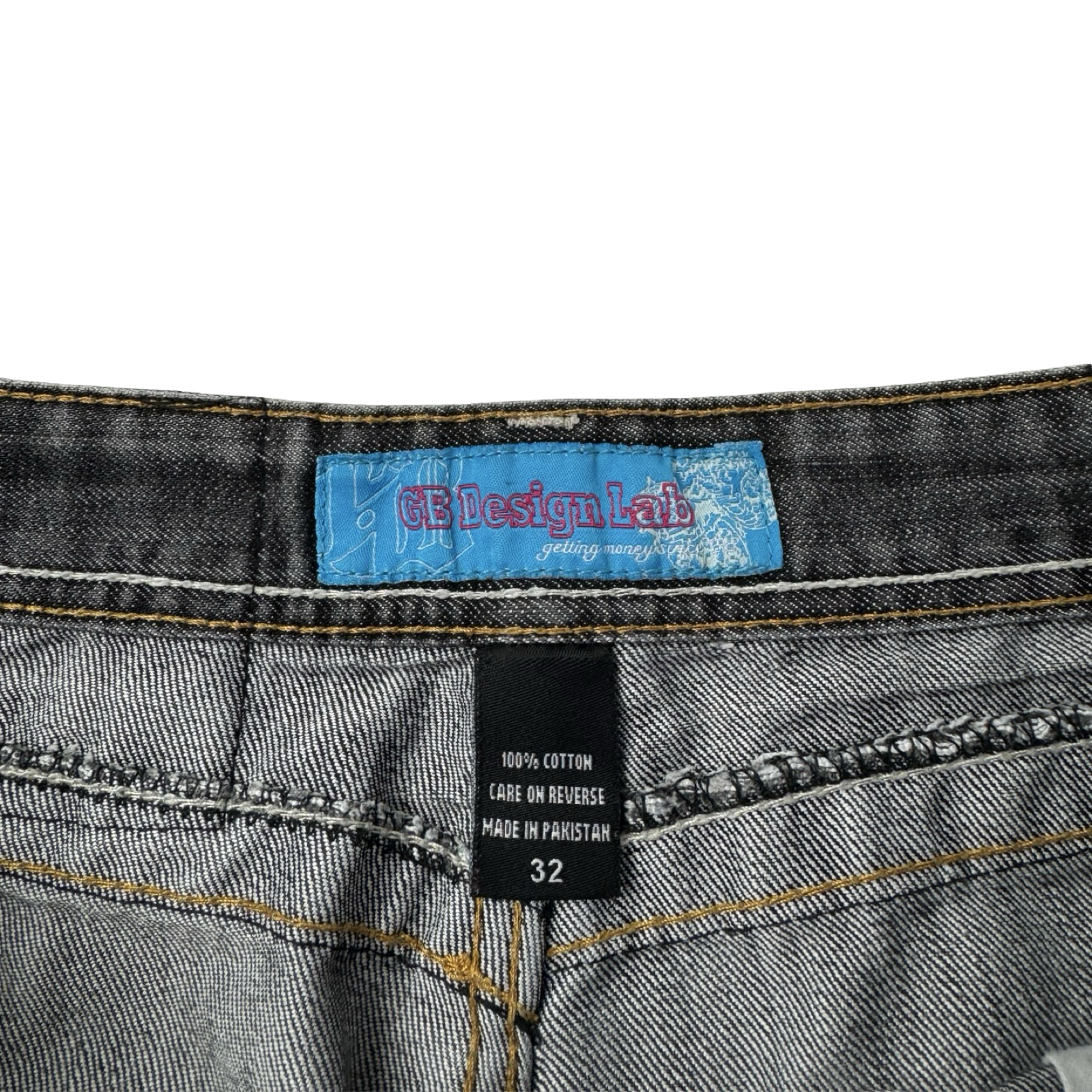 Vintage Y2K GB Design Lab Baggy Jorts