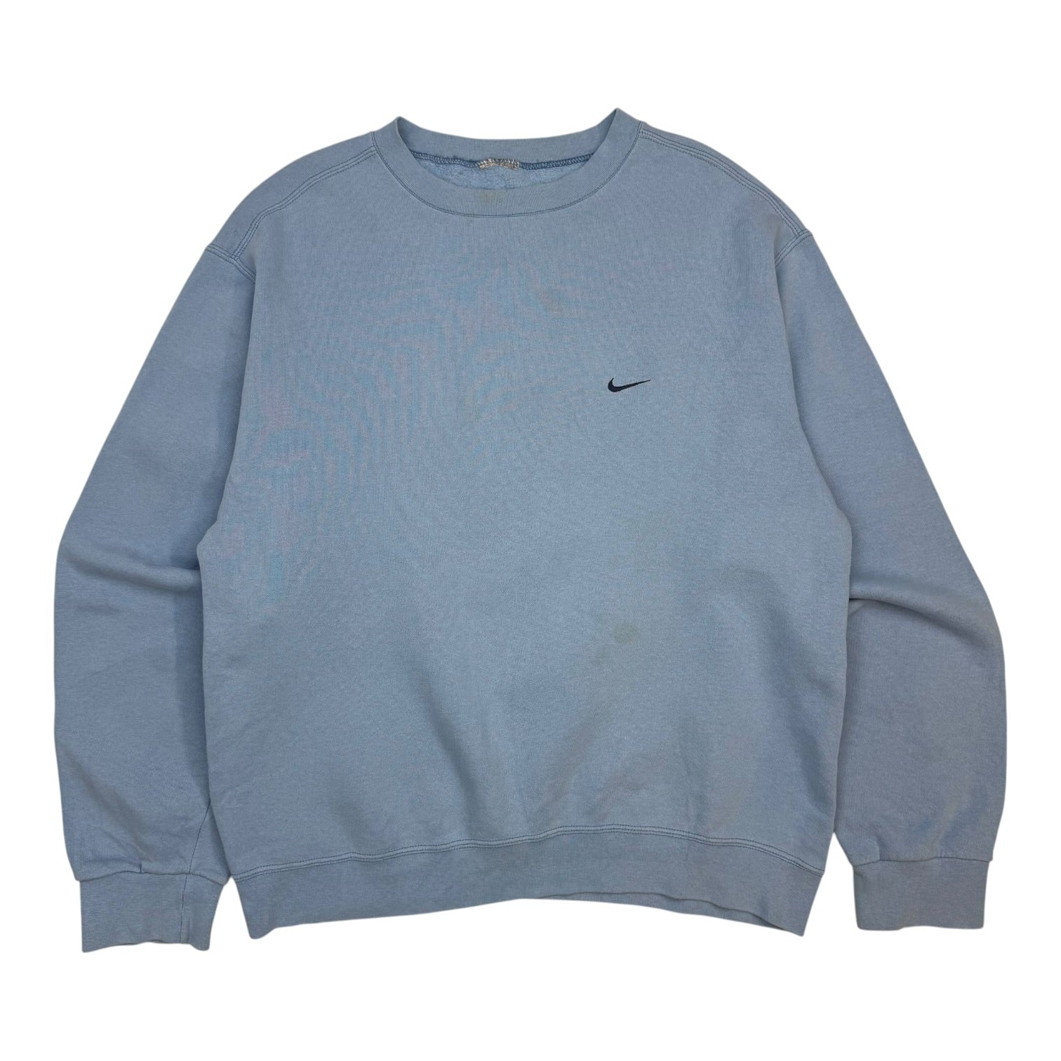 Vintage Nike Mini Swoosh Crewneck Light Blue