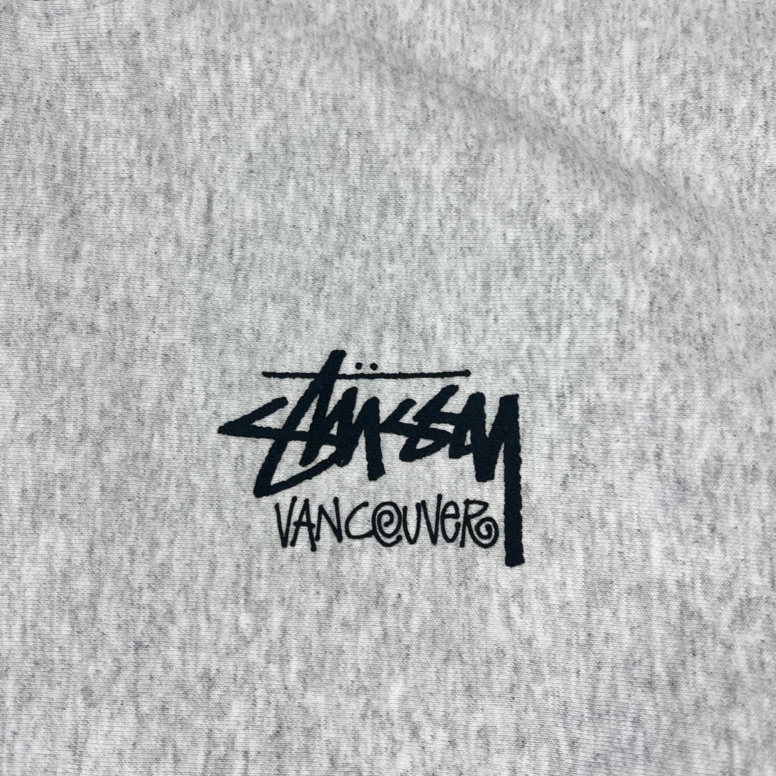 Stussy Vancouver Chapter Crewneck Ash Heather Grey