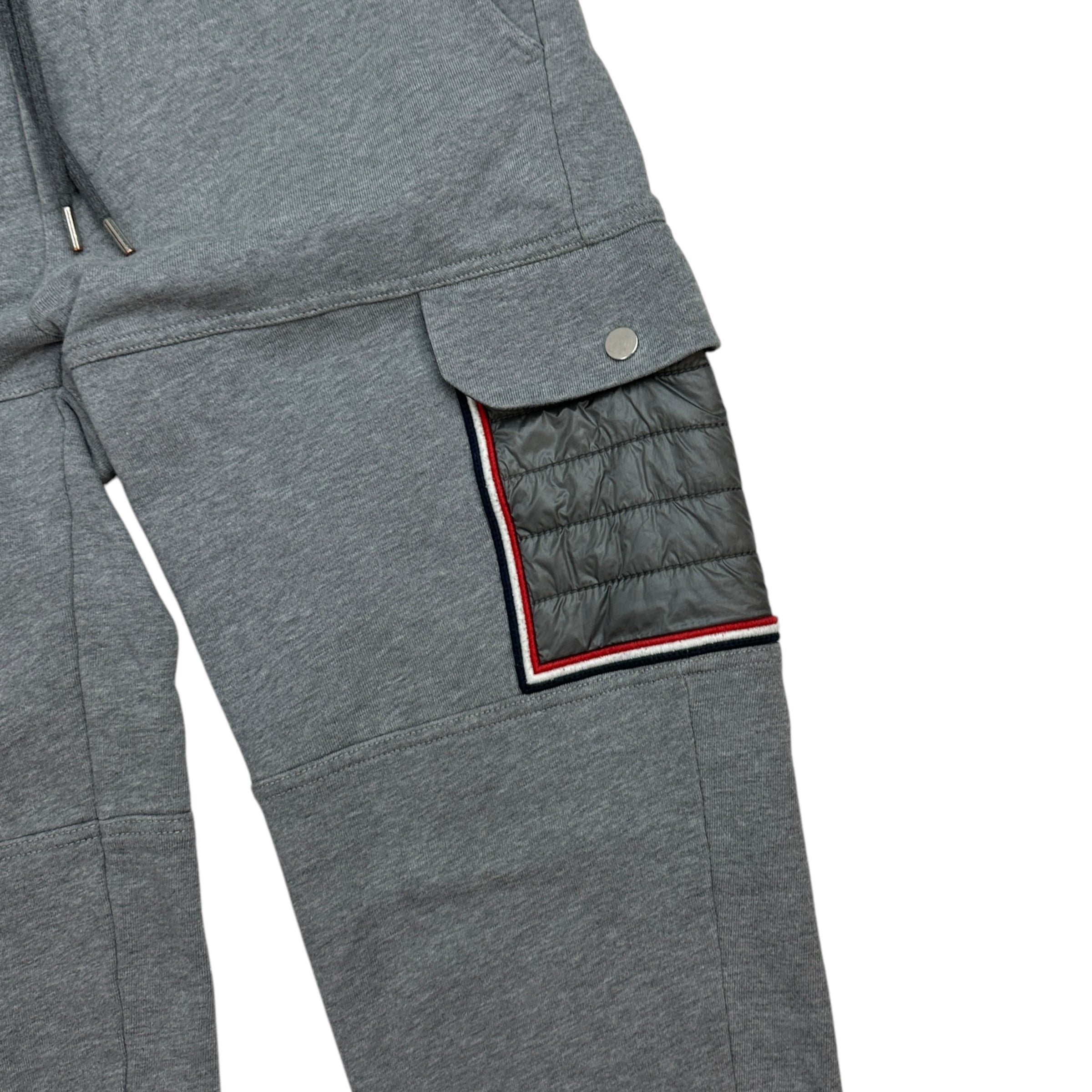 Moncler Cargo Pocket Jogger Sweatpants Grey