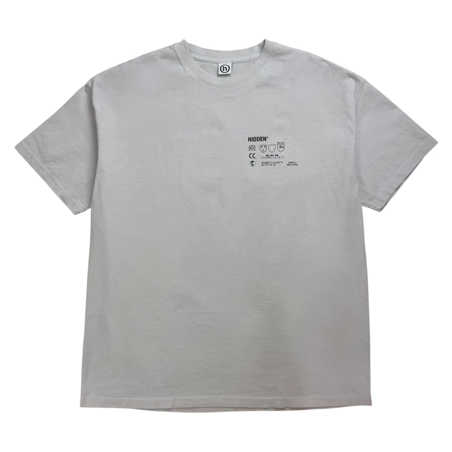 Hidden NY Avirex Worldwide Tee Silver