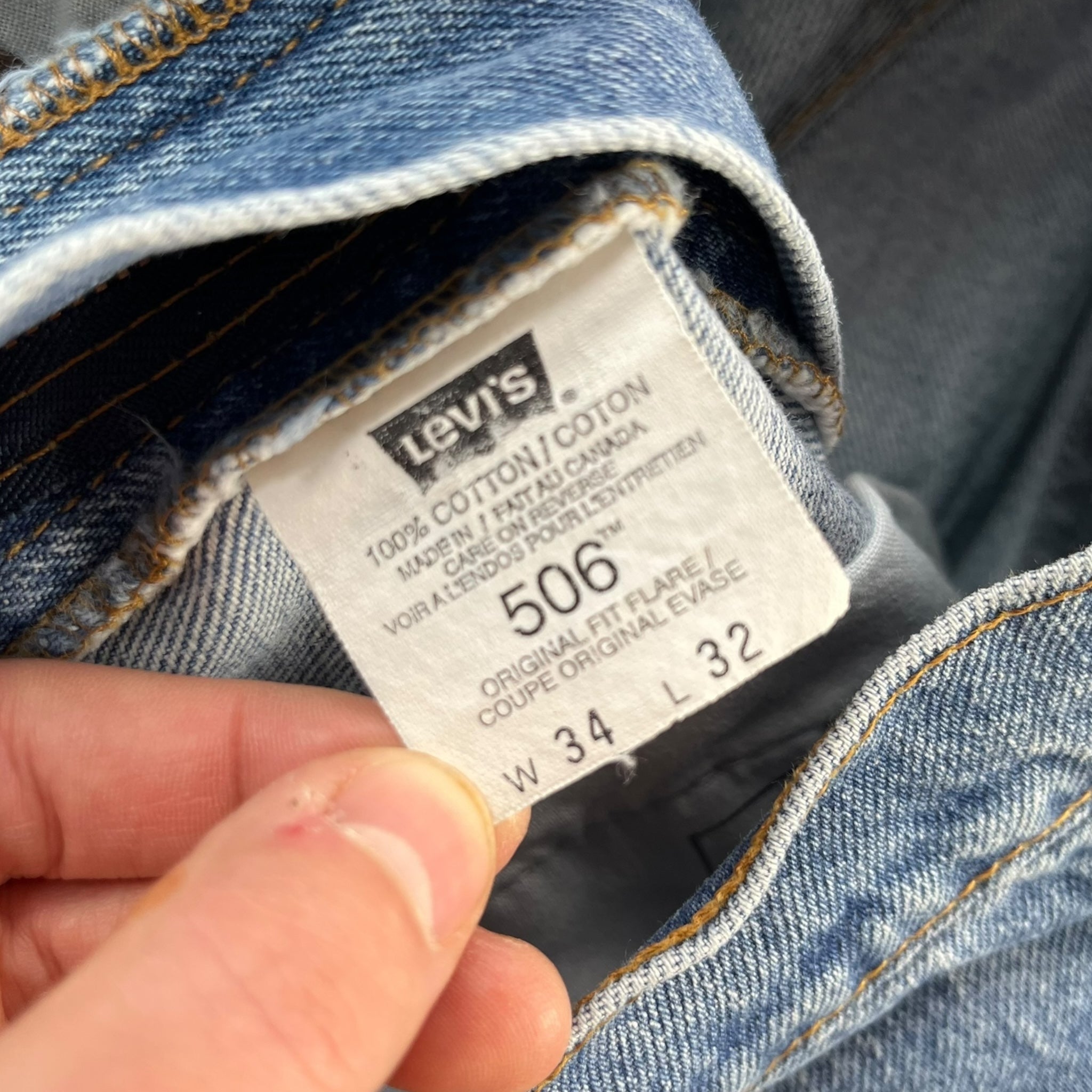 Vintage Levi’s 506 Flare Denim