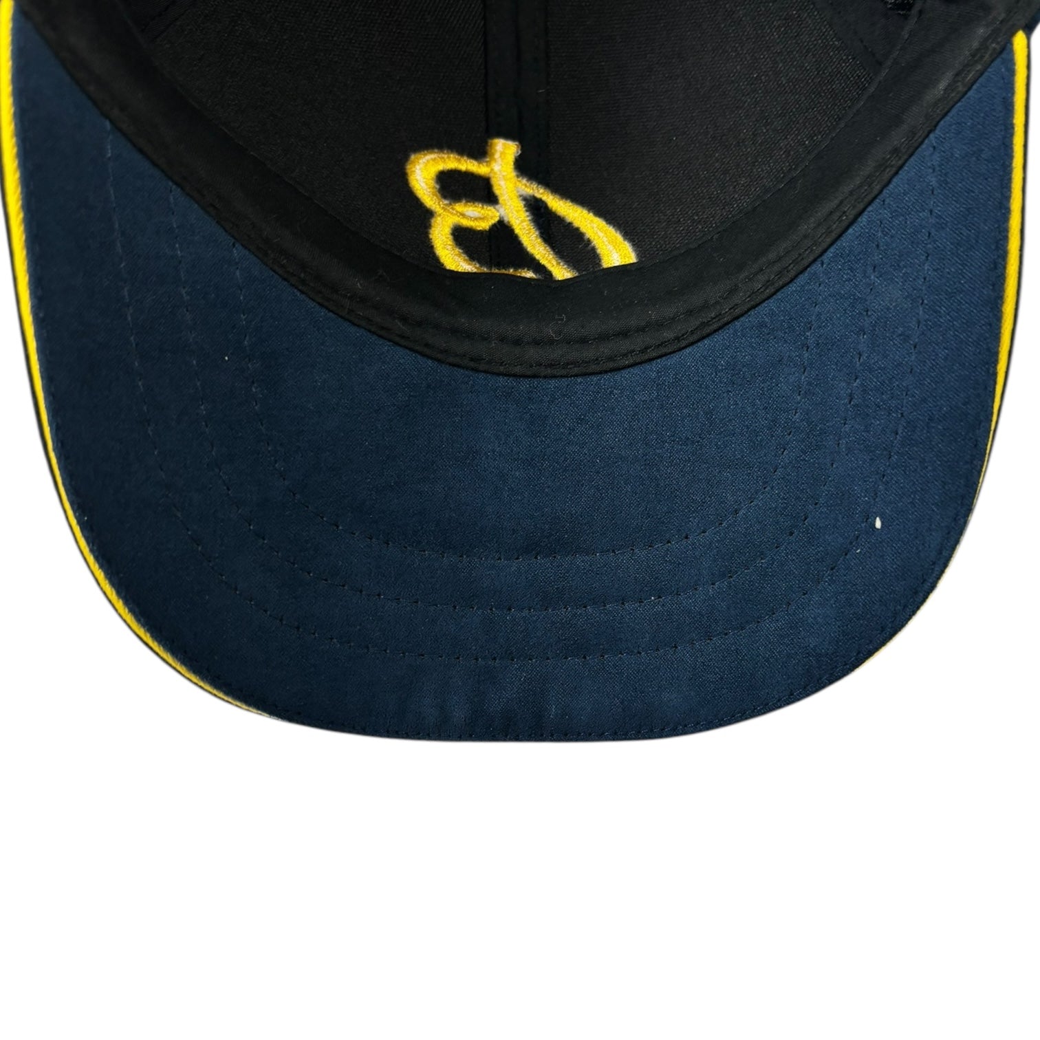 Vintage Breitling Logo StrapBack Hat Navy