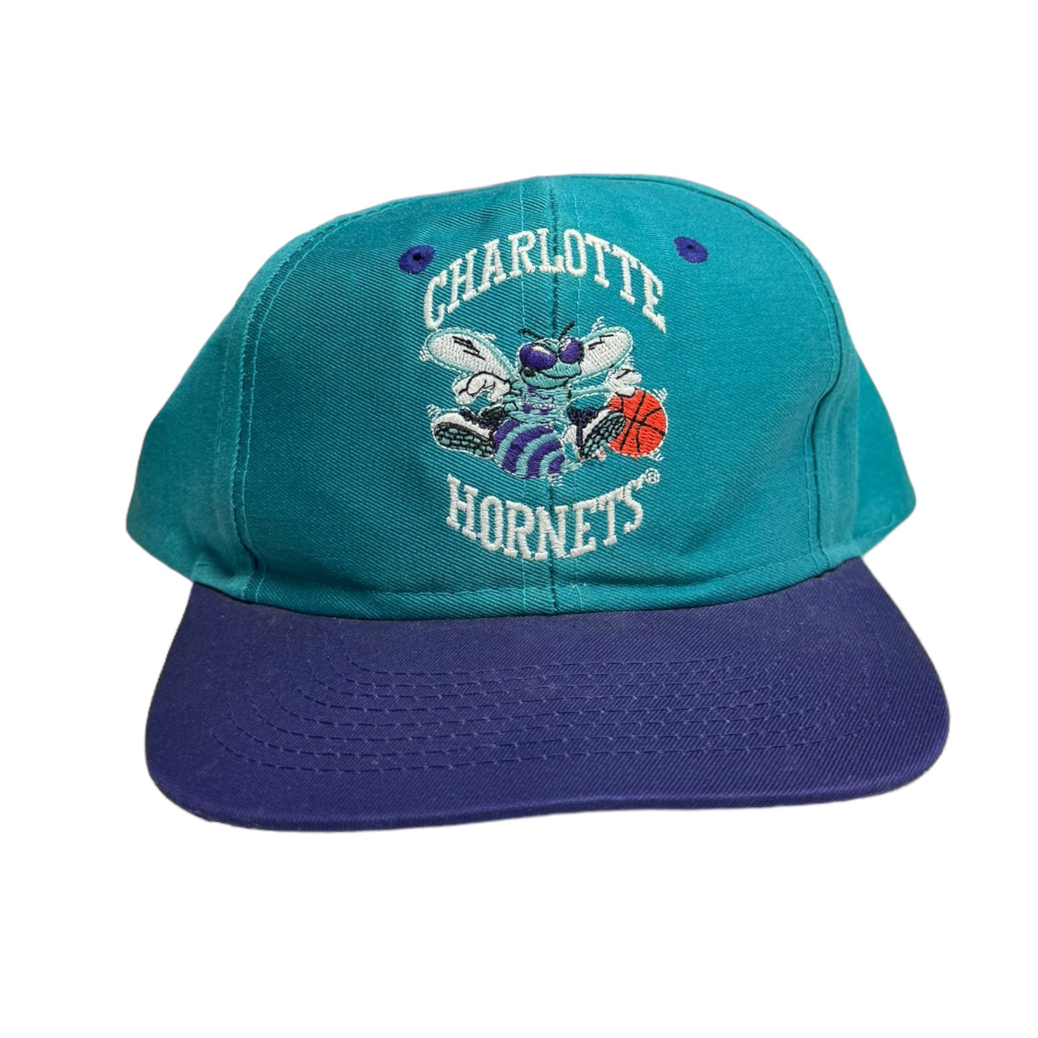 Vintage Charlotte Hornets Logo 7 Hat