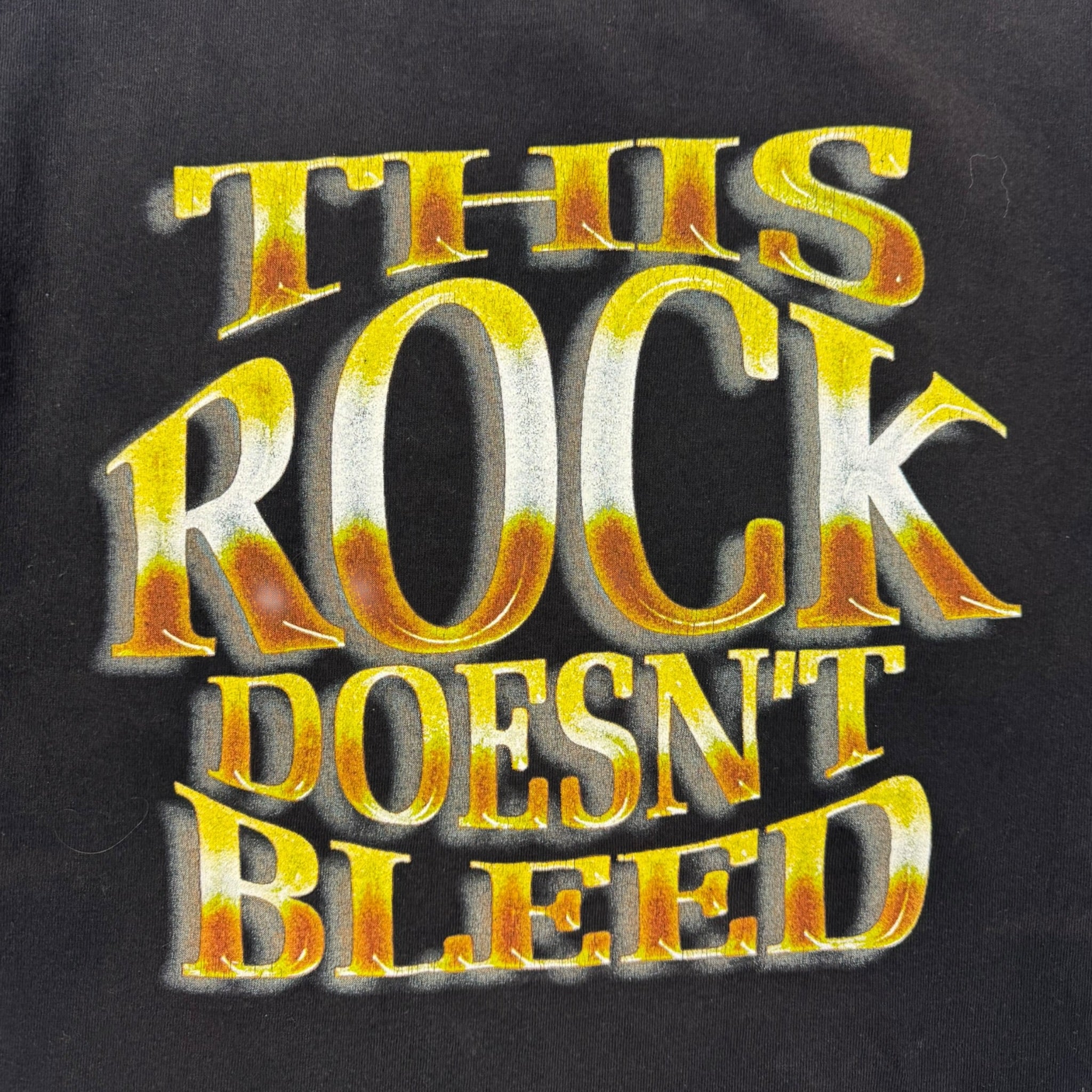 1998 The Rock "This Rock Doesn’t Bleed” WWF T-Shirt
