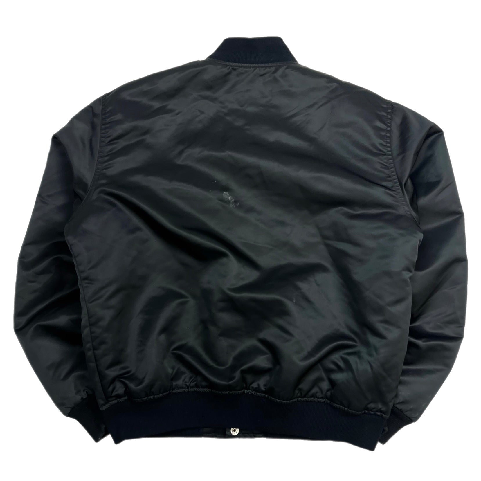 Vintage Oakland Raiders Satin Starter Jacket Black