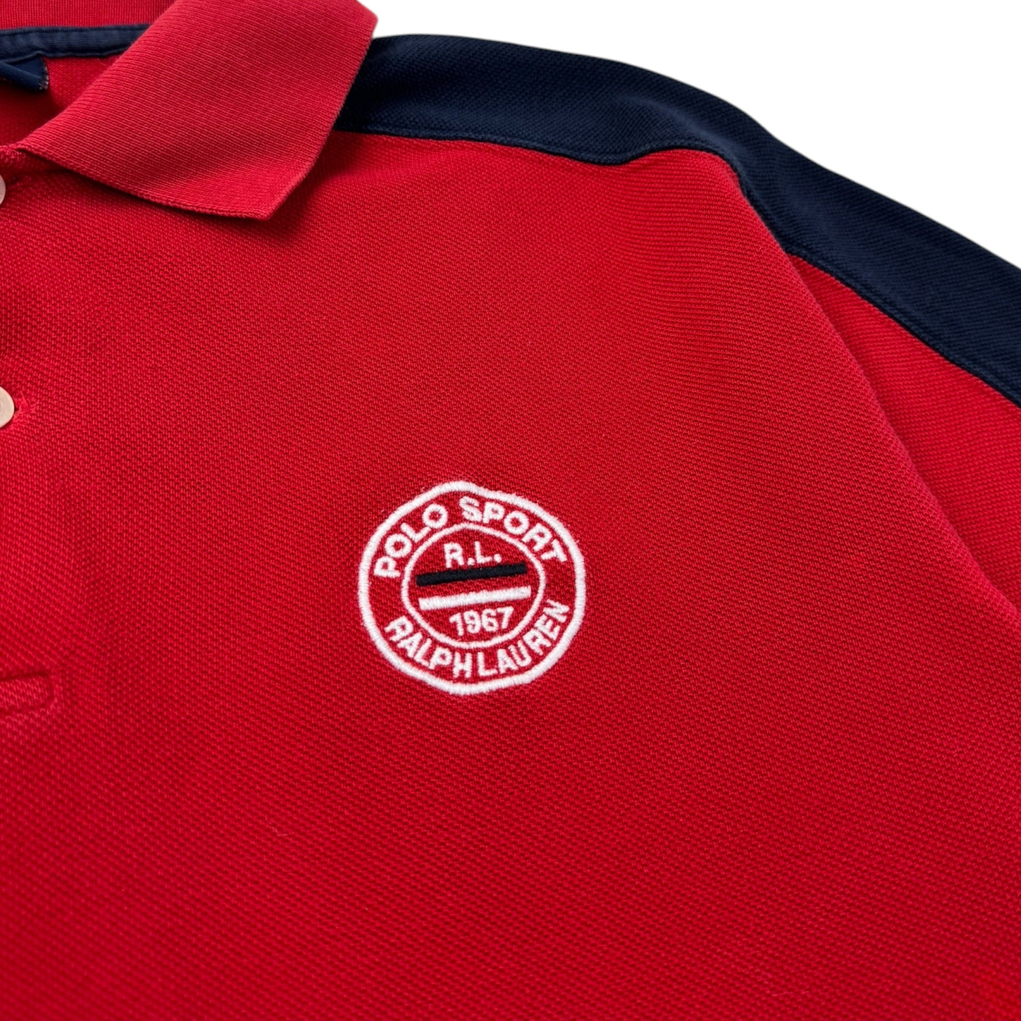 Polo Ralph Lauren Polo Sport Collared Shirt Red