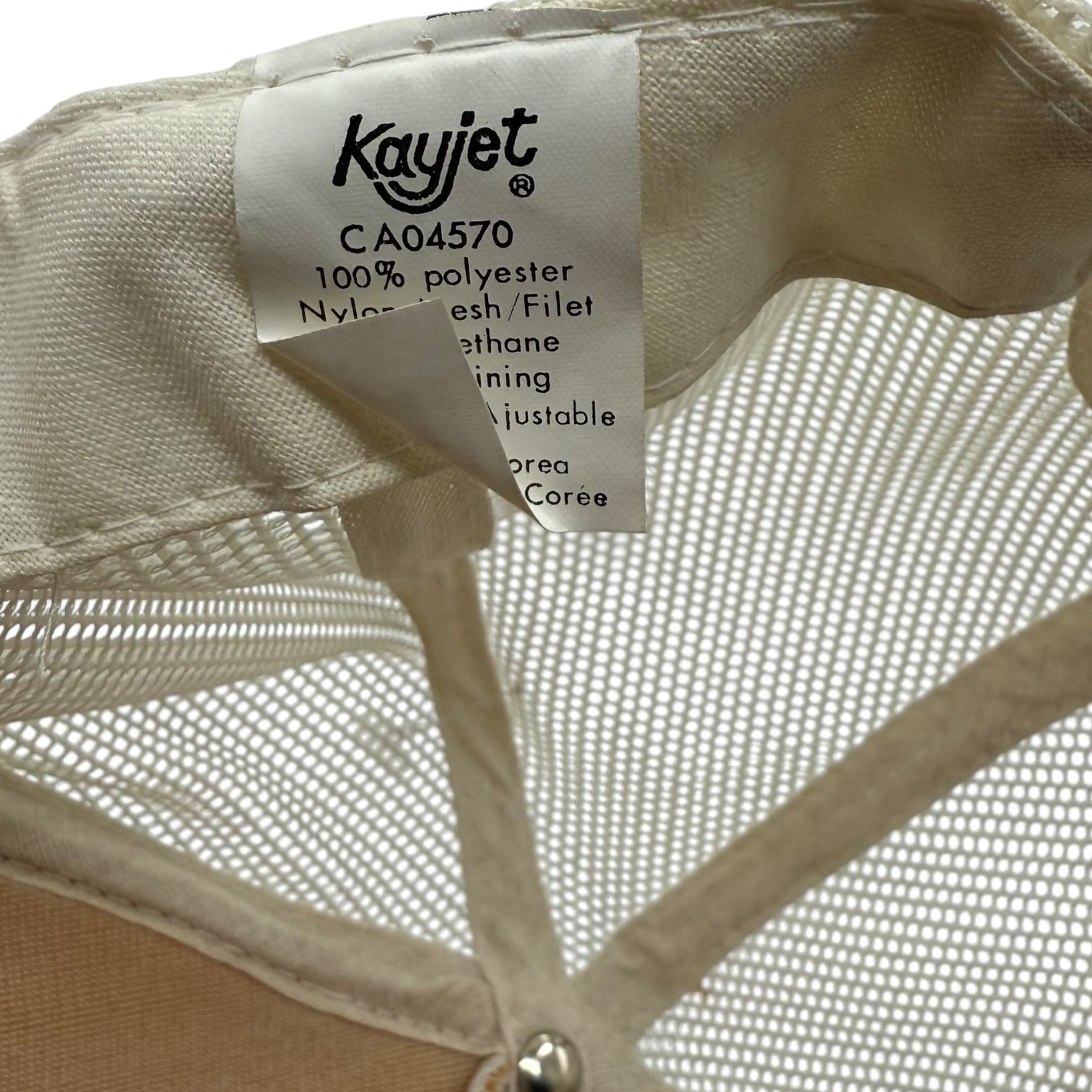 Vintage Los Angeles Kings Trucker Hat White