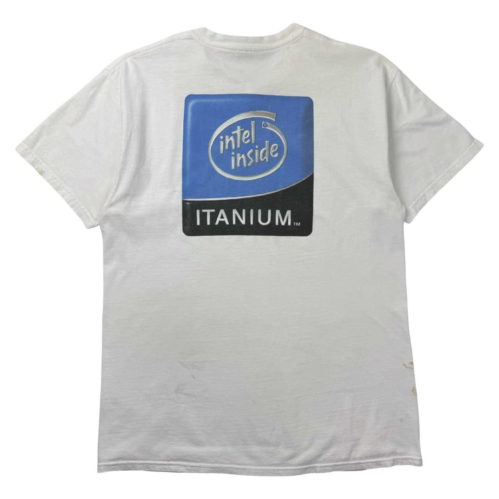 2001 Intel Inside Itanium Technology Promo T-Shirt