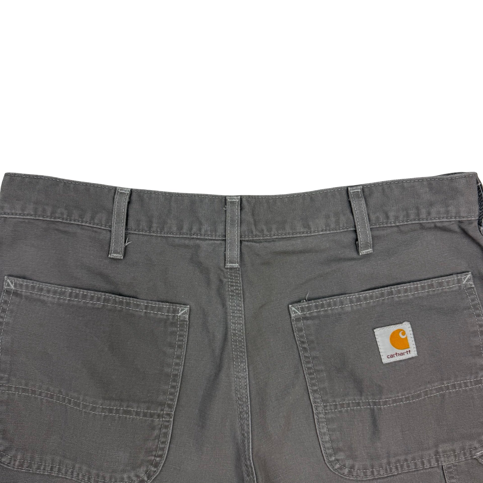 Vintage Carhartt Relaxed Fit Cargo Shorts Grey