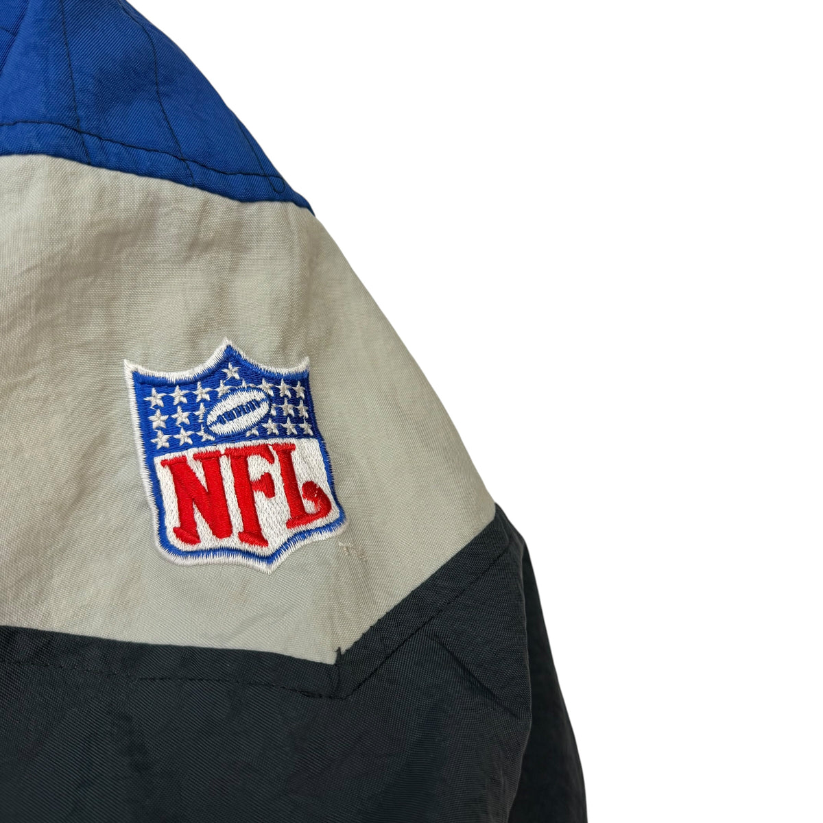 Vintage Starter Dallas Cowboys Quarter Zip Jacket Black