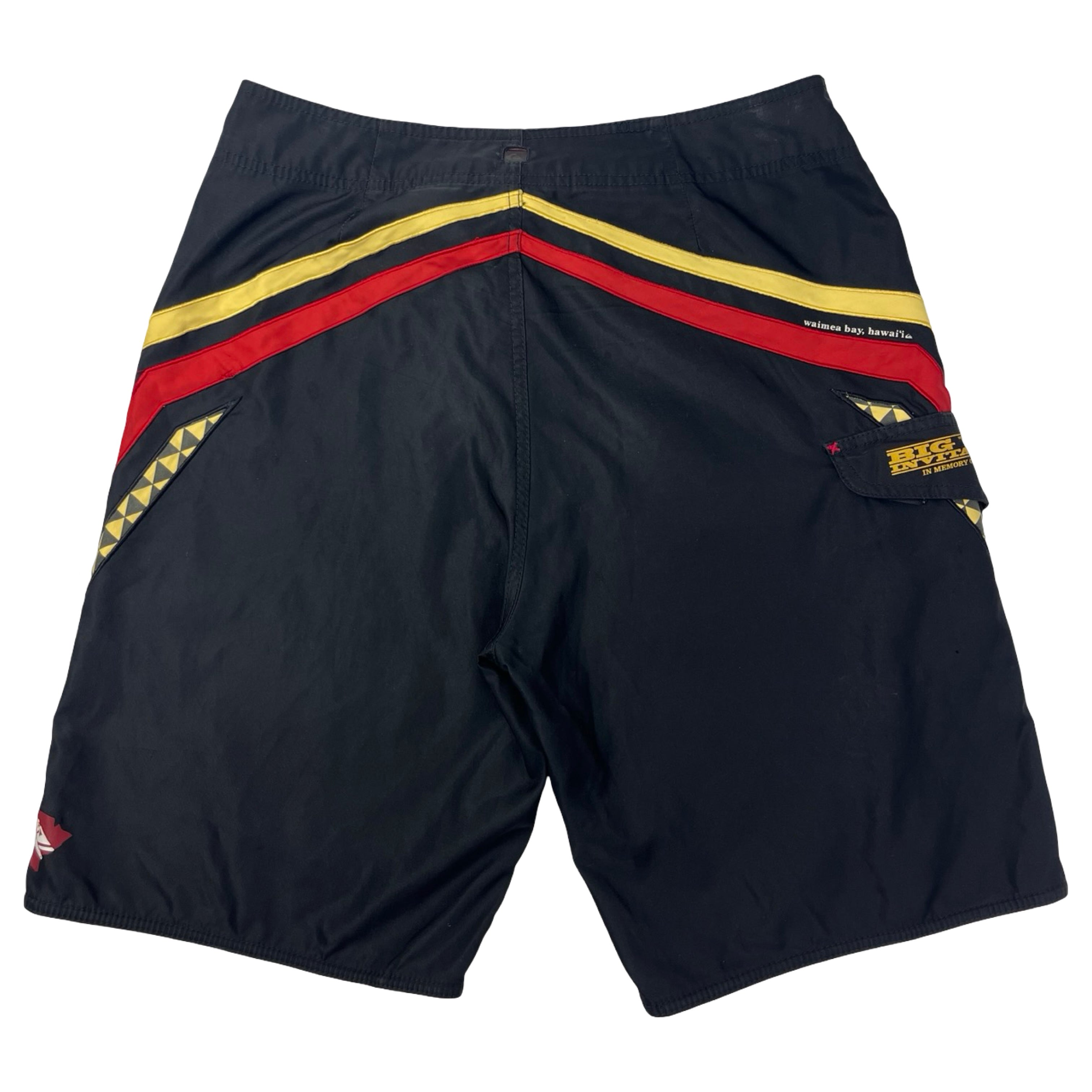 Vintage Y2K Quiksilver Big Wave Invitational Hawaii Board Shorts