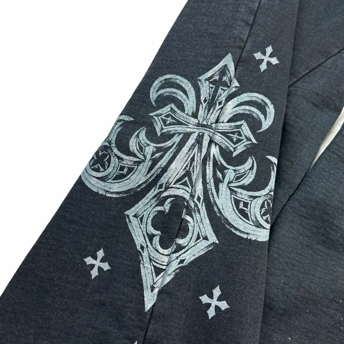 Y2K Affliction Fleur De Lis Sweat Bottoms