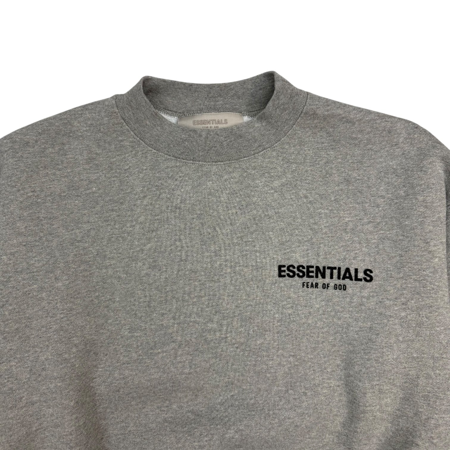 Fear Of God Essentials Kids Crewneck Dark Oatmeal