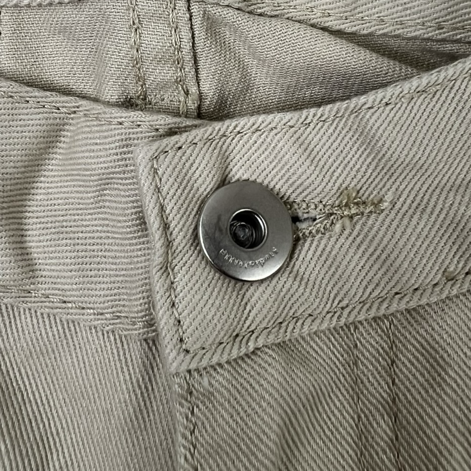 Studio1till8 Wide Leg Cropped Khaki Pants