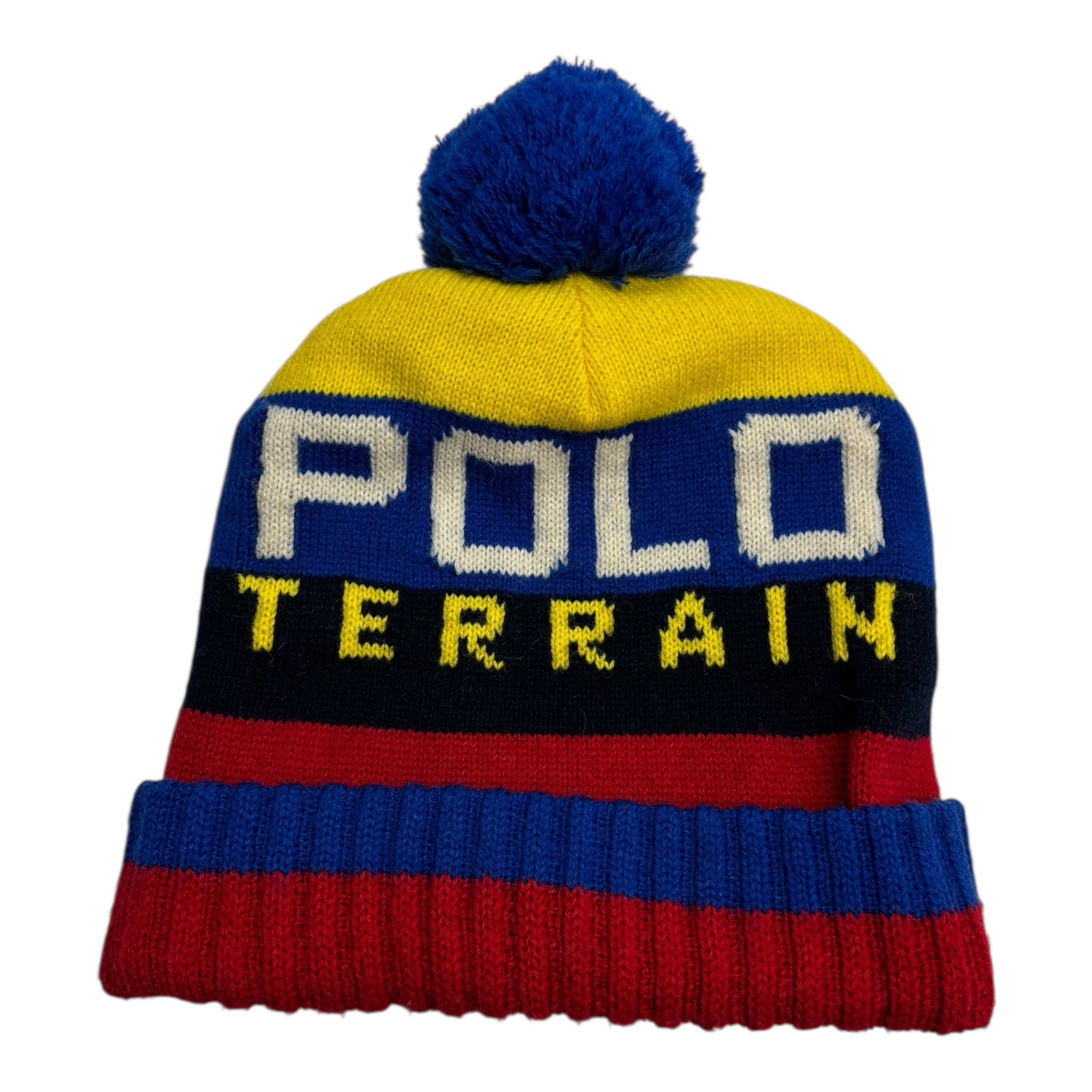 Vintage Polo Ralph Lauren Terrain Striped Toque