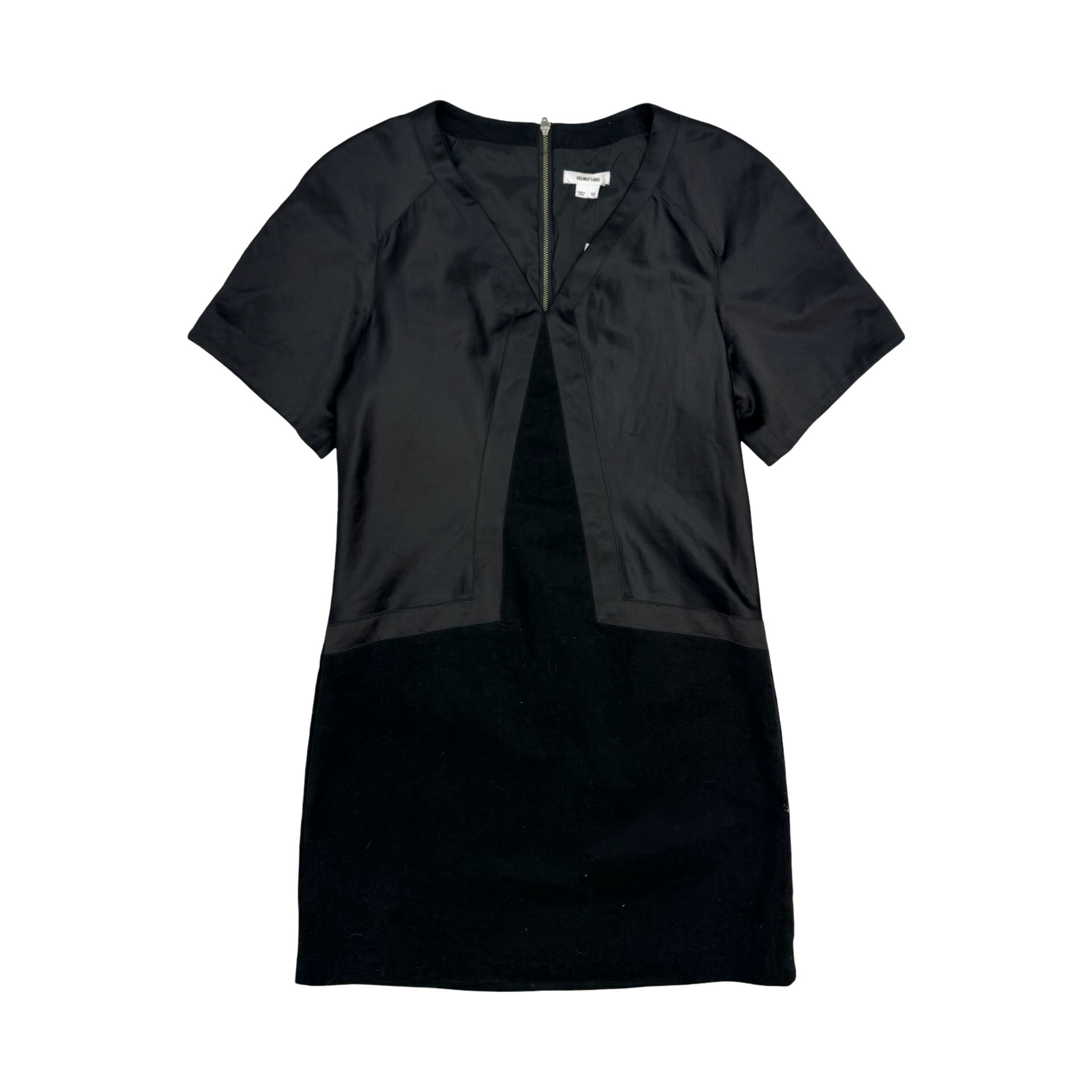 (W) Helmut Lang Gala Dress Black