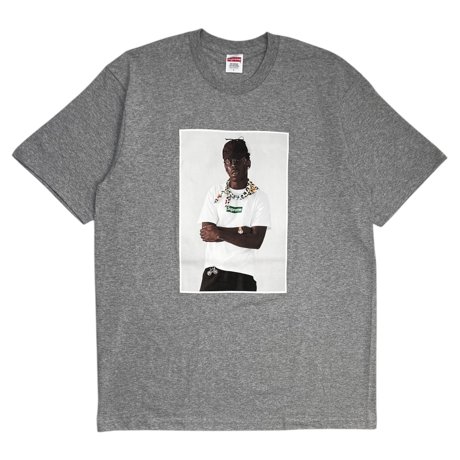Supreme Tyler The Creator Tee Heather Grey
