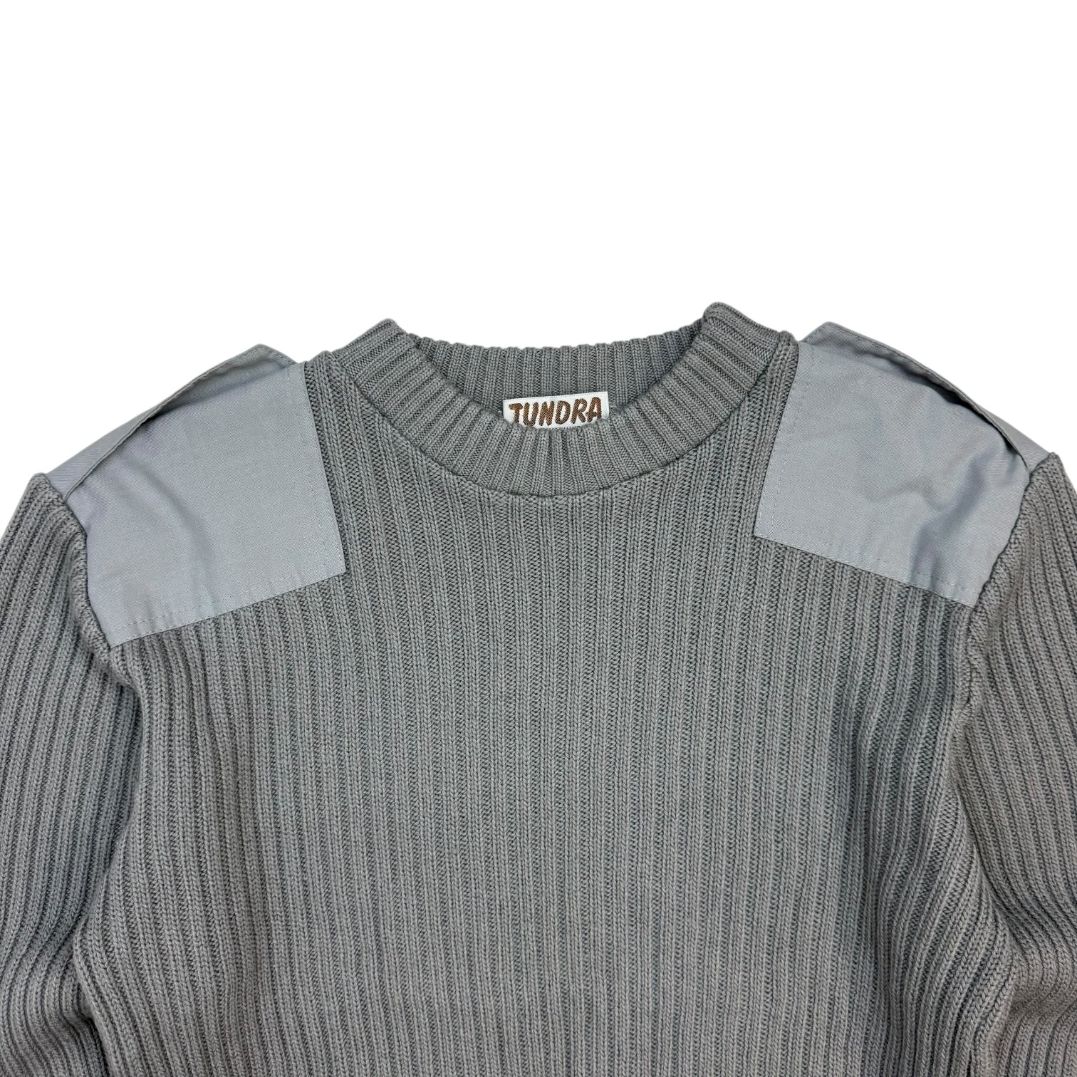 Vintage Tundra Wool Crewneck Grey