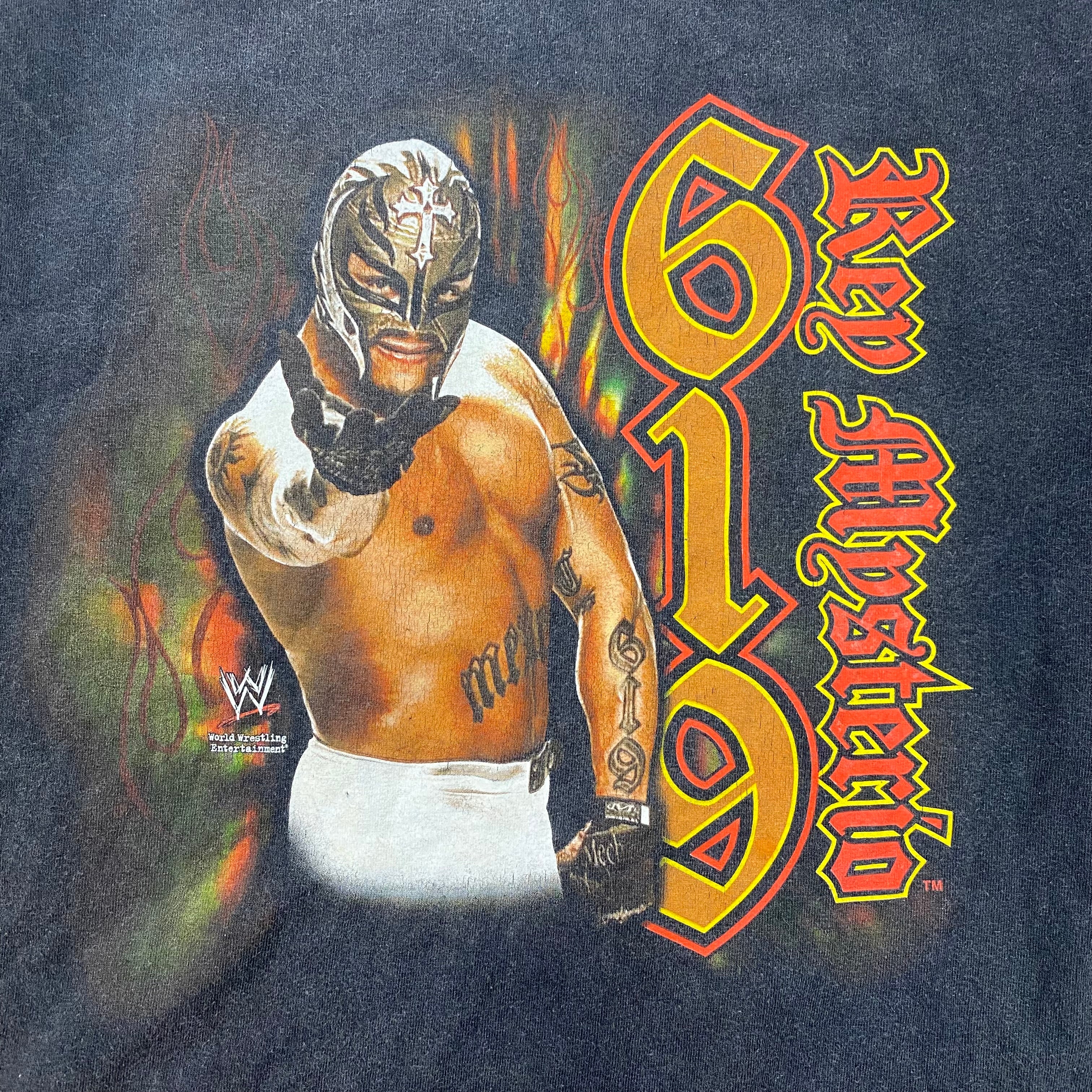 Vintage Rey Mysterio 619 T-Shirt Black