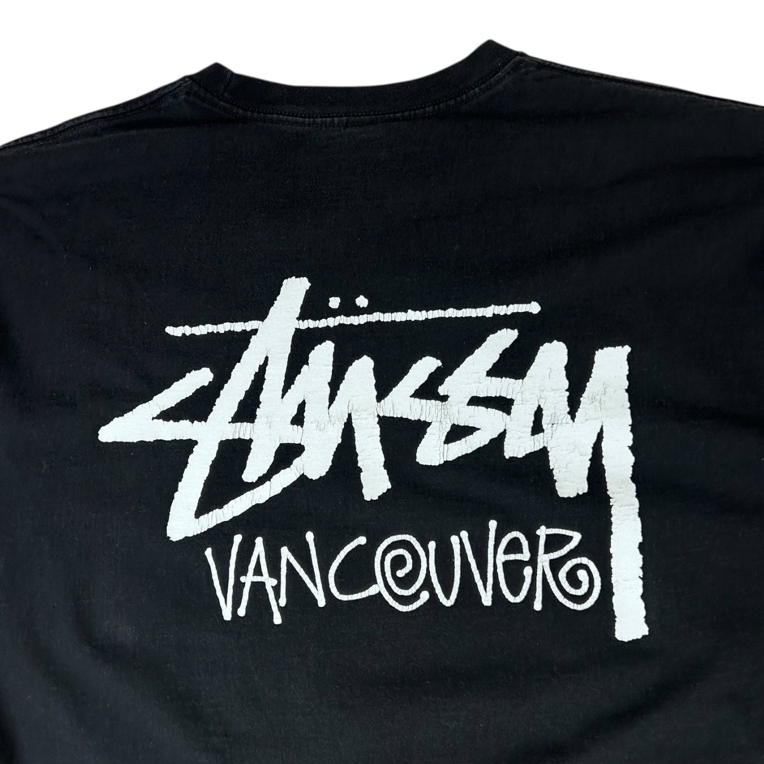 Stussy Chapter Vancouver Long Sleeve Shirt Black