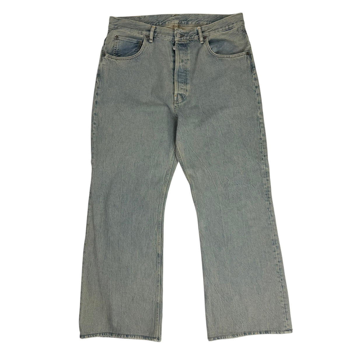 Acne Studios 2021M Delta Jeans Washed Blue