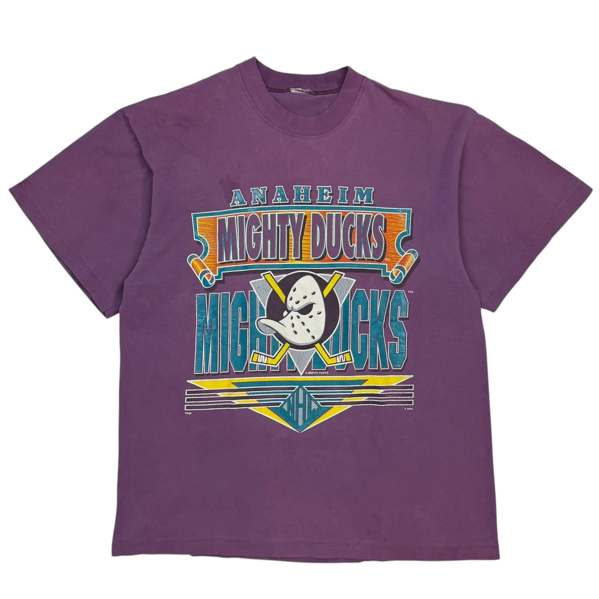 Vintage Anaheim Mighty Ducks Tee Purple