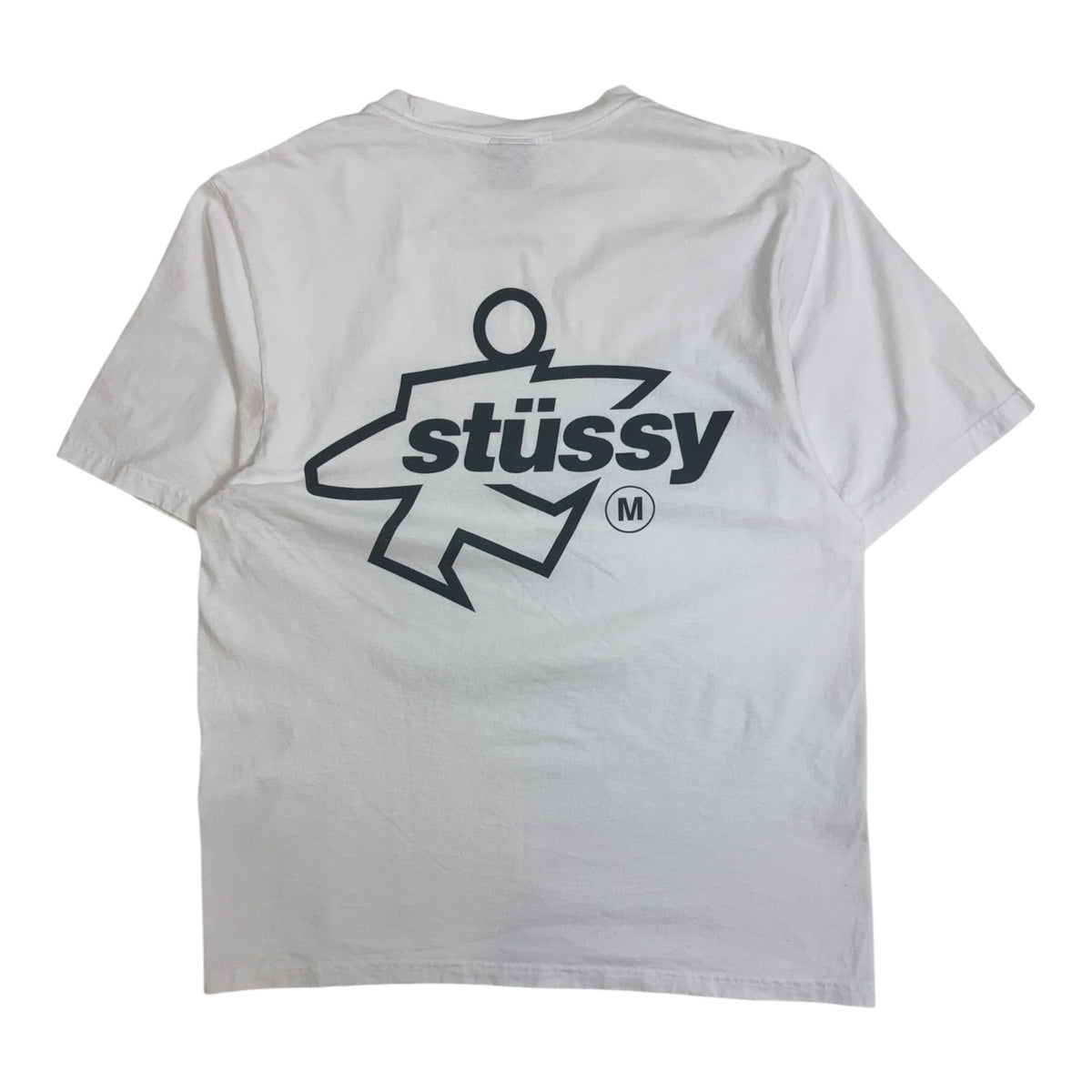 Stussy Surf Size Pigment Dyed T-Shirt White