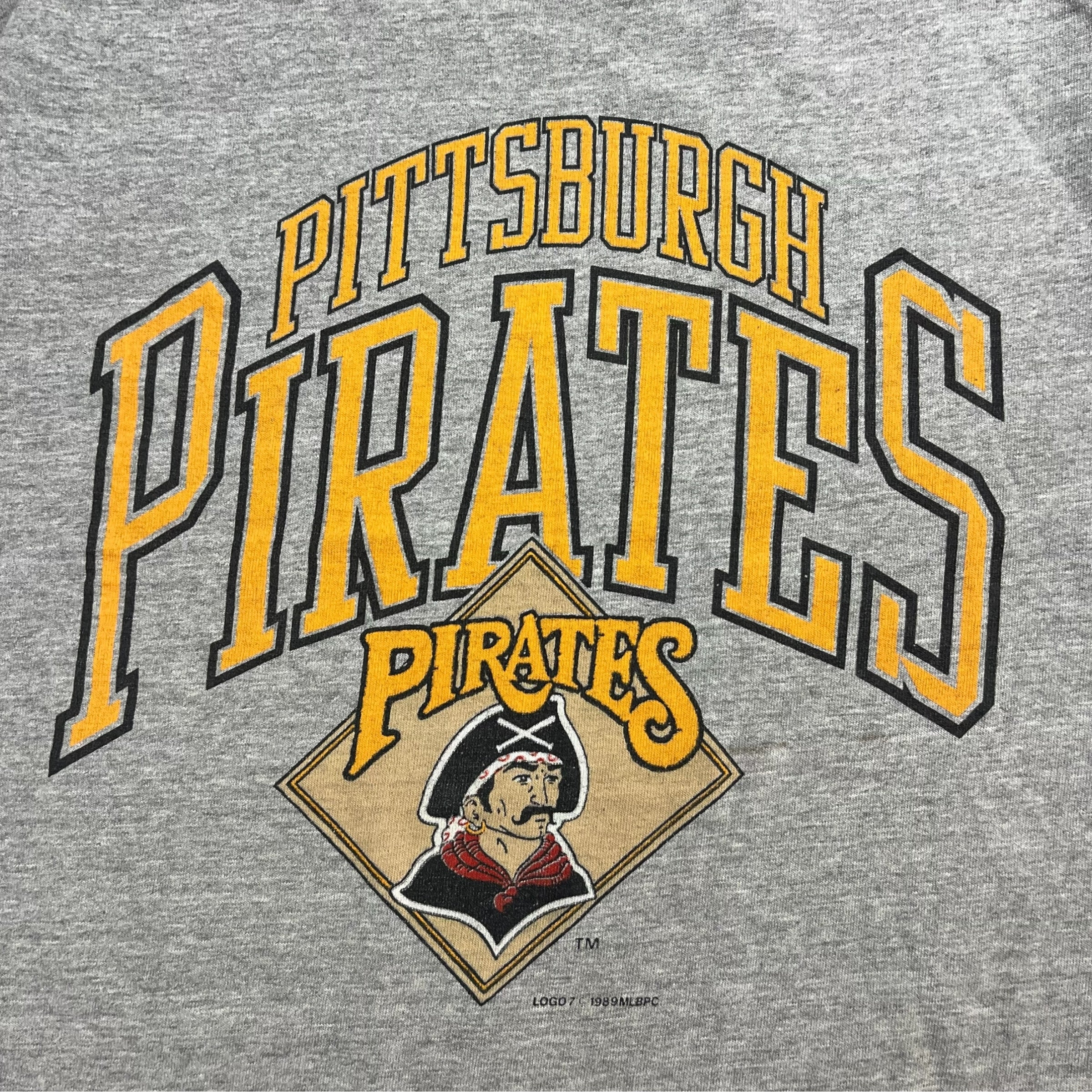 1989 Pittsburgh Pirates Tee Grey