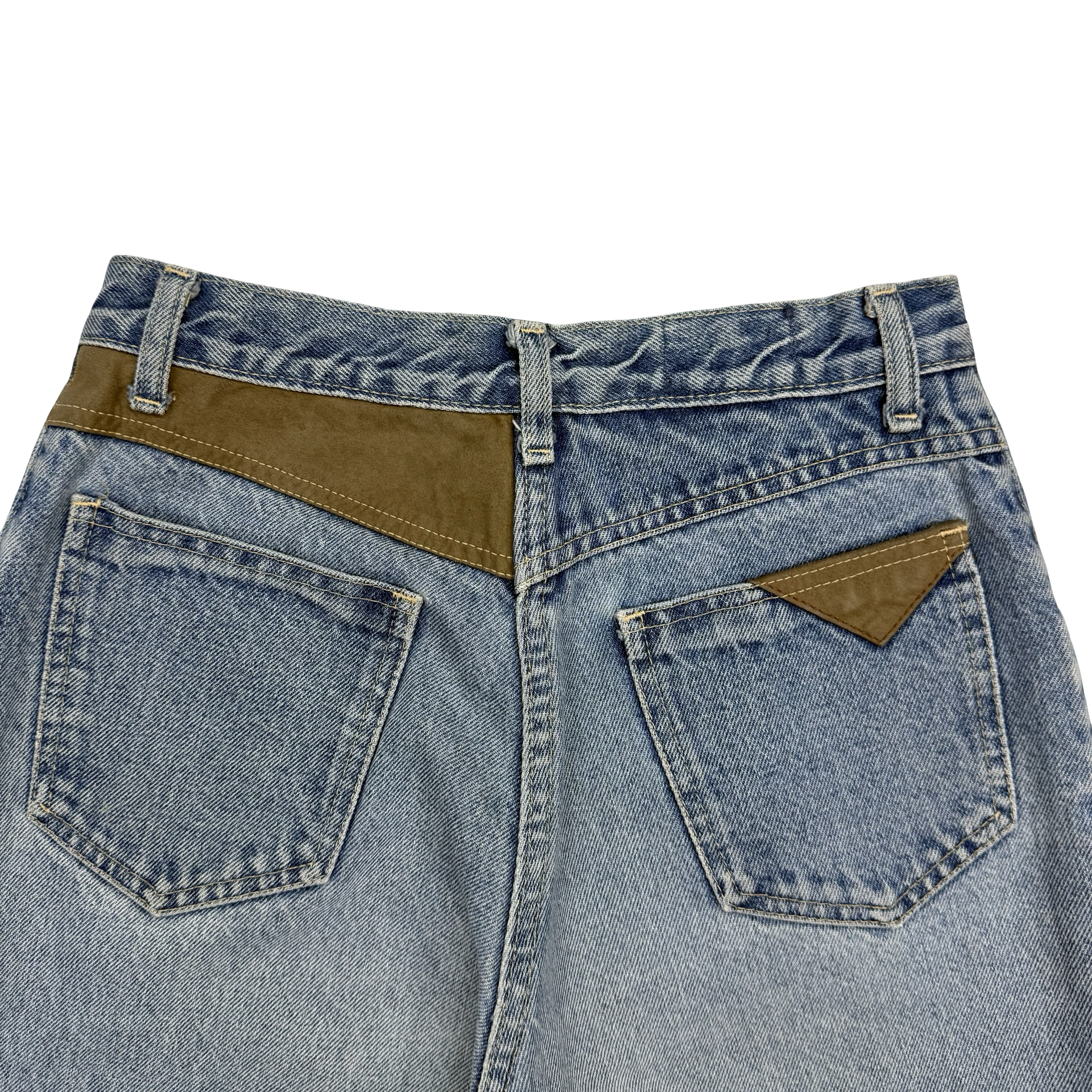 Vintage Pelican Cove Cut Off Denim Shorts Light Wash