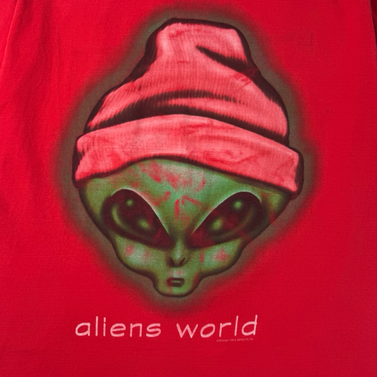1996 Alien Workshop Aliens World Skate T-Shirt